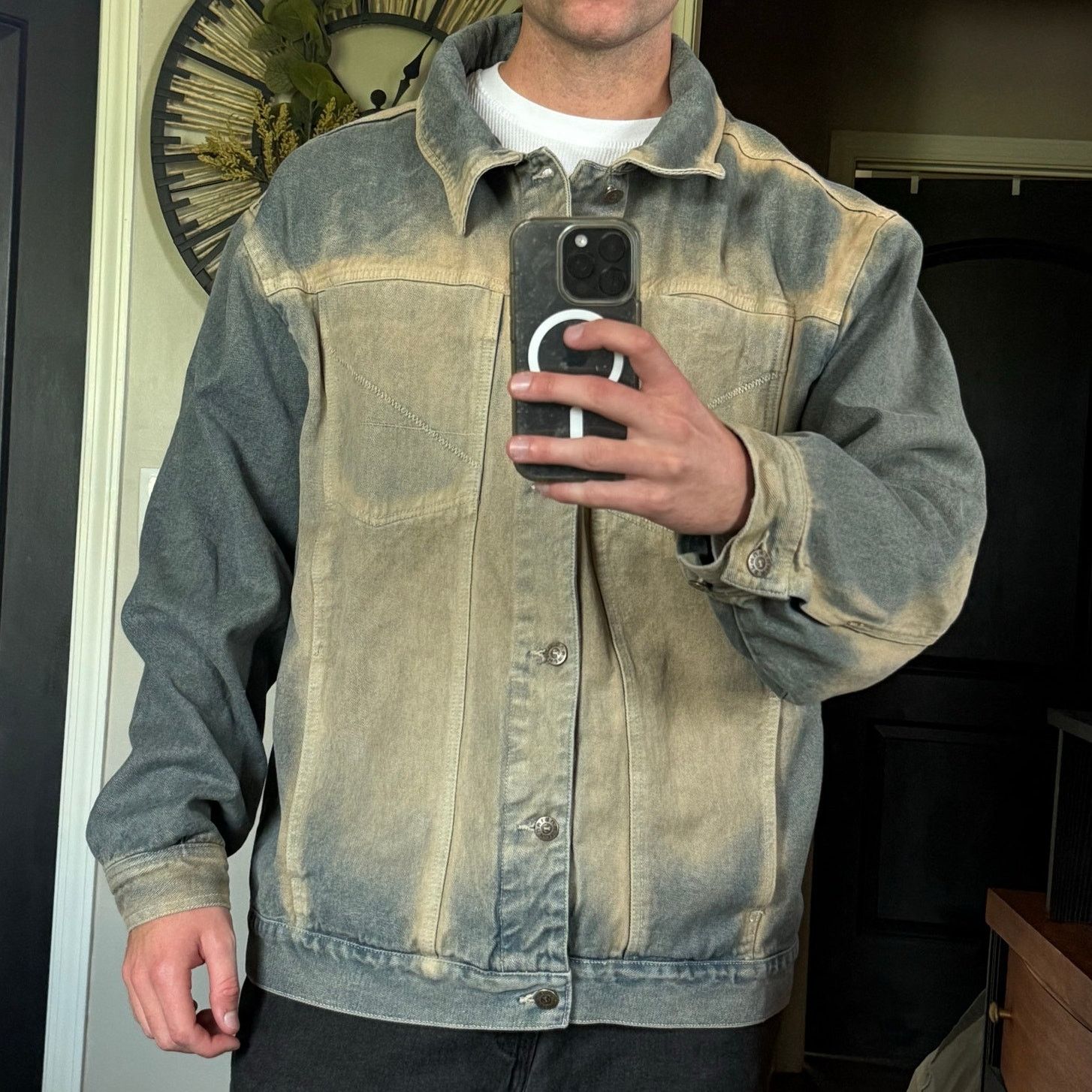 Other Vintage Y2K Tank Jeans Sand Wash Denim Jacket XL Size US XL / EU 56 / 4 - 5 Thumbnail