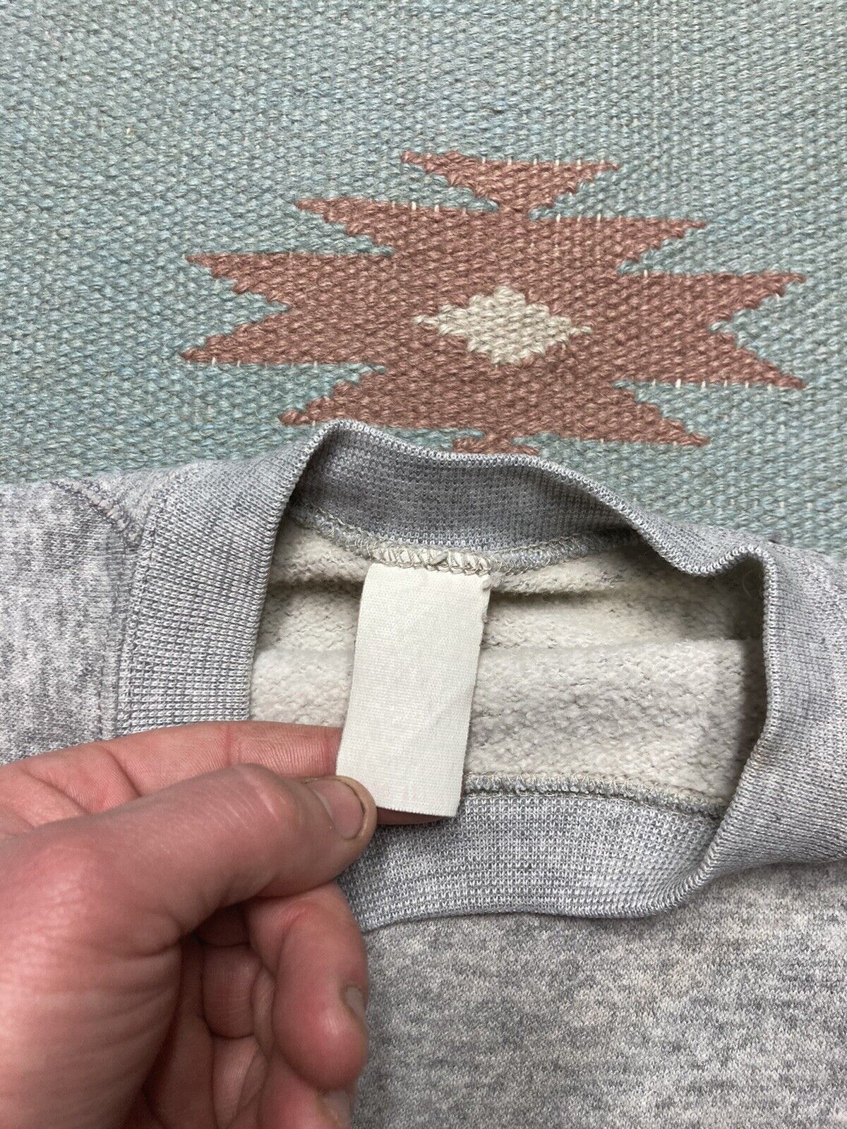 Vintage Vtg 70s crewneck sweatshirt heather gray youth kids medium Size M / US 6-8 / IT 42-44 - 4 Thumbnail