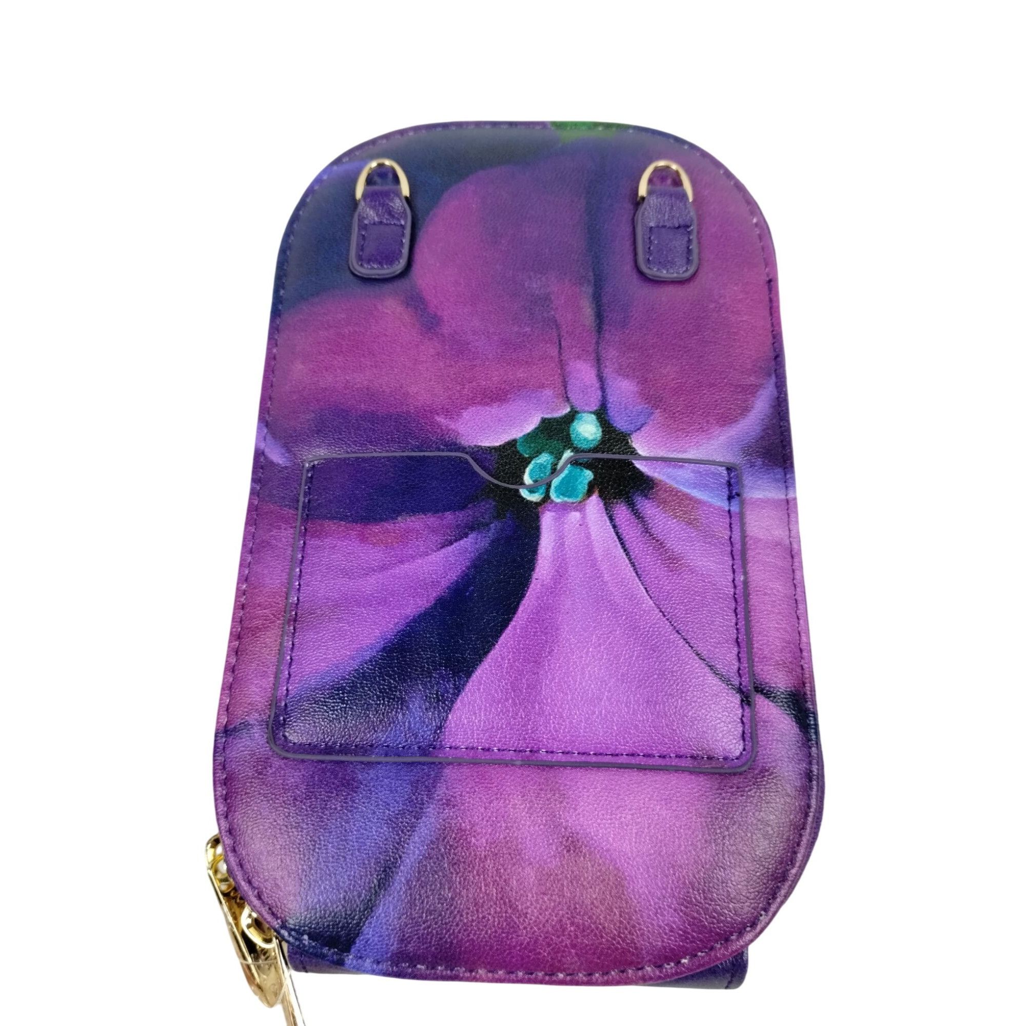 Other Monarque Georgia OKeefe Petunia Flowers Crossbody Clutch Sli Size ONE SIZE - 2 Thumbnail