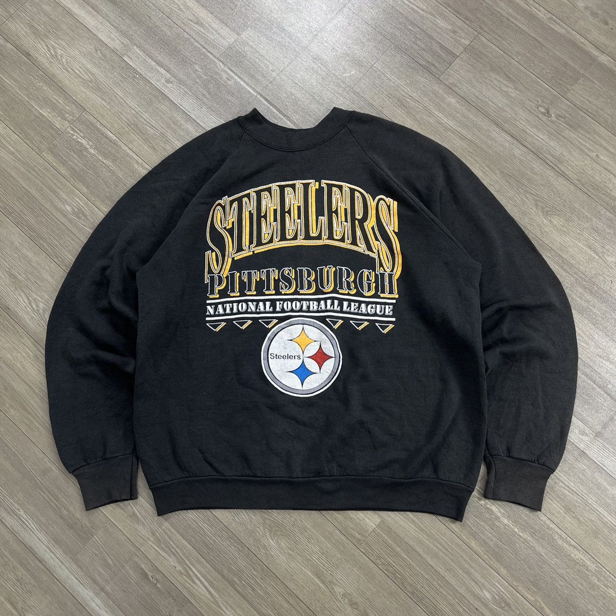 NFL 1990s Vintage Pittsburgh Steelers NFL Football Sweatshirt Size US L / EU 52-54 / 3 - 1 Thumbnail