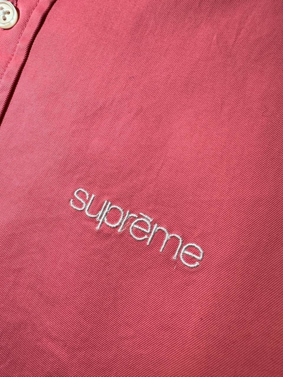 Supreme Supreme Rare Pink 100% Cotton Men's Button Up Long Sleeves Size US L / EU 52-54 / 3 - 4 Thumbnail
