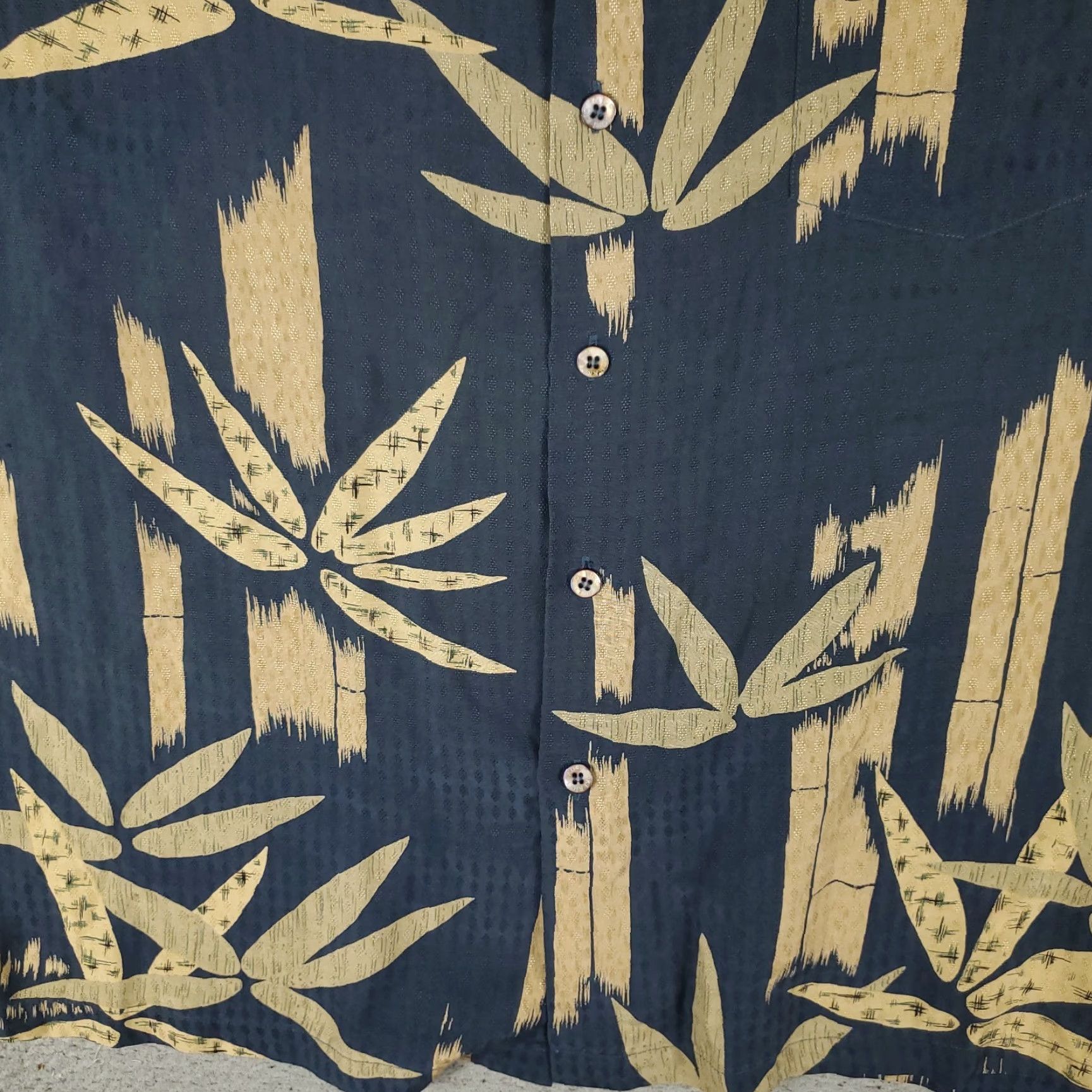 Tori Richard Tori Richard Hawaiian Shirt Men's 2XL Blue Silk Button-Up Short Sleeve Graphic Print Aloha Size US XXL / EU 58 / 5 - 3 Thumbnail