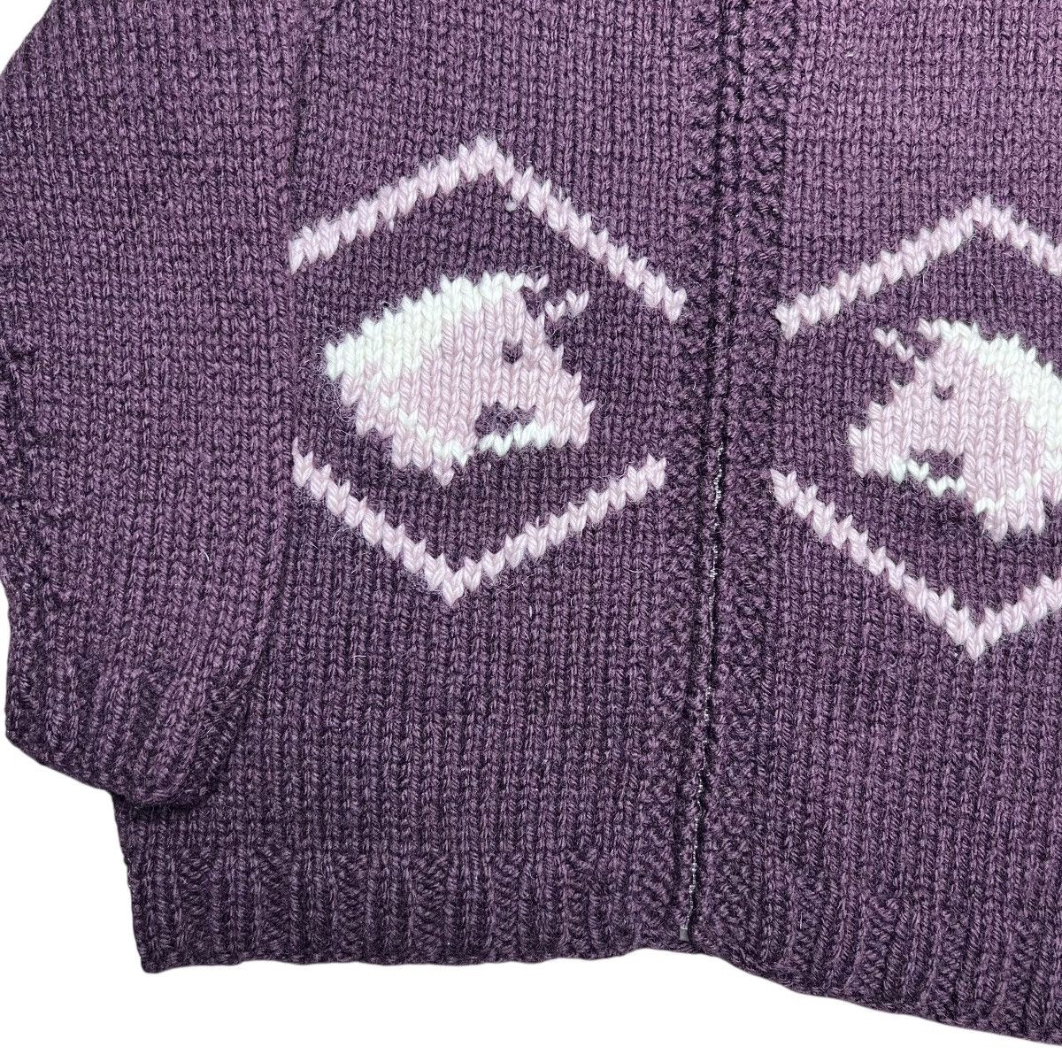 Other Vintage 1960s Cowichan Wool Horse Barn Horses Knit Sweater Size US M / EU 48-50 / 2 - 15 Thumbnail