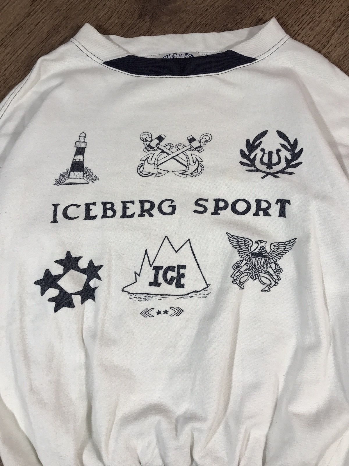 Iceberg Iceberg Vintage Sweatshirt Size L Size US L / EU 52-54 / 3 - 2 Thumbnail