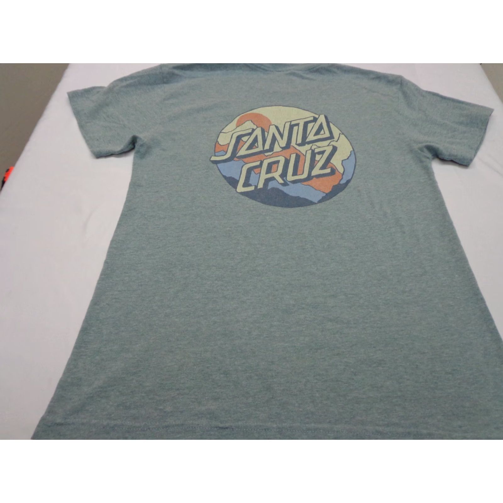 Vintage Santa Cruz Shirt M Blue Scenic Dot Print T Shirt Crew Neck Short Sleeve Mens Regular Medium Beach Skate Surf Vintage No Size US M / EU 48-50 / 2 - 7 Thumbnail