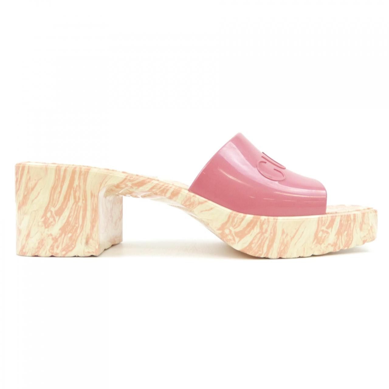 Gucci Gucci Gucci Sandal Sandal Leather Shoes 700989JFM00 DUTY FREE for USA Size ONE SIZE - 1 Thumbnail