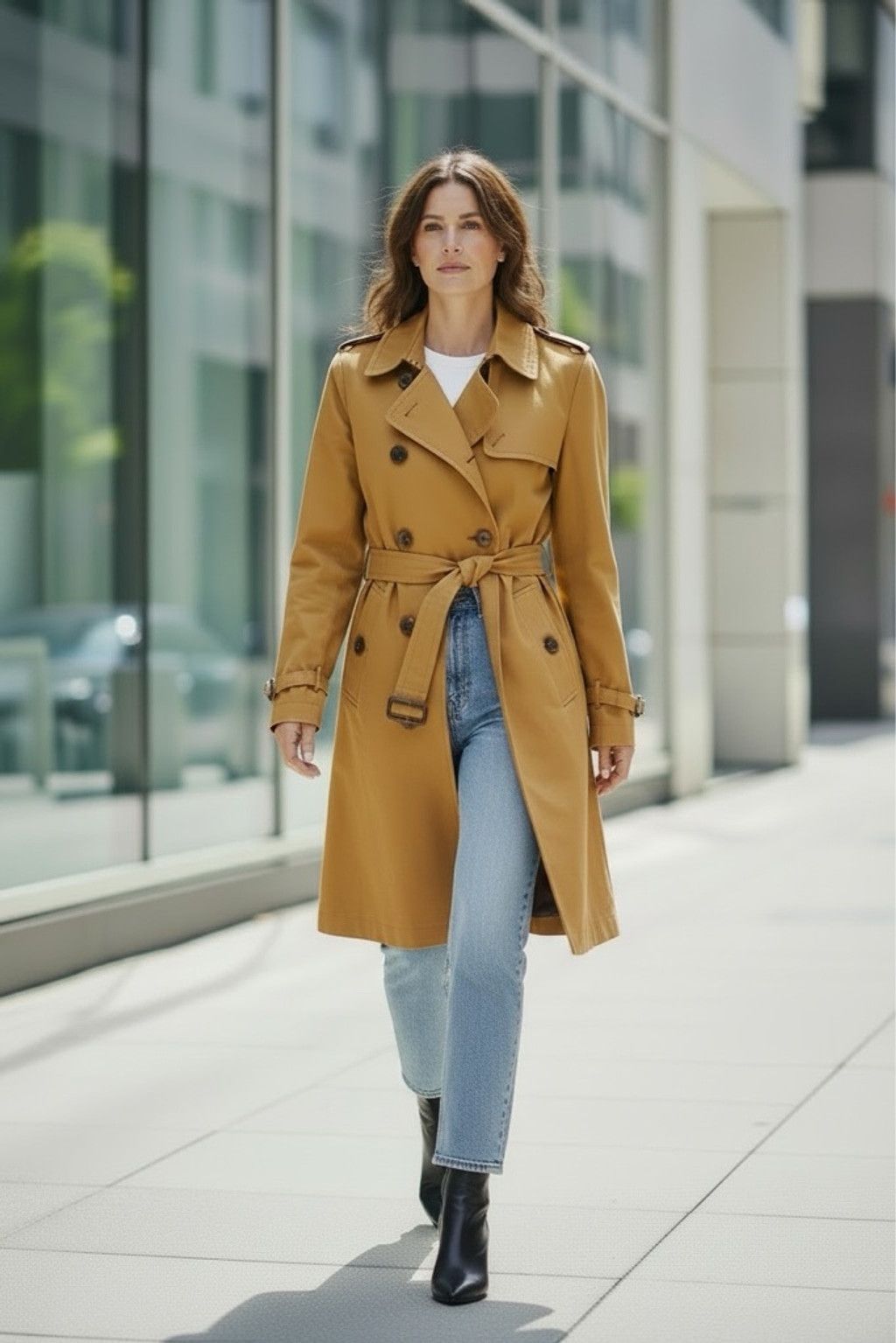 J.Crew Women's J.Crew Tan Trench Coat Size 2 Size XS / US 0-2 / IT 36-38 - 1 Thumbnail