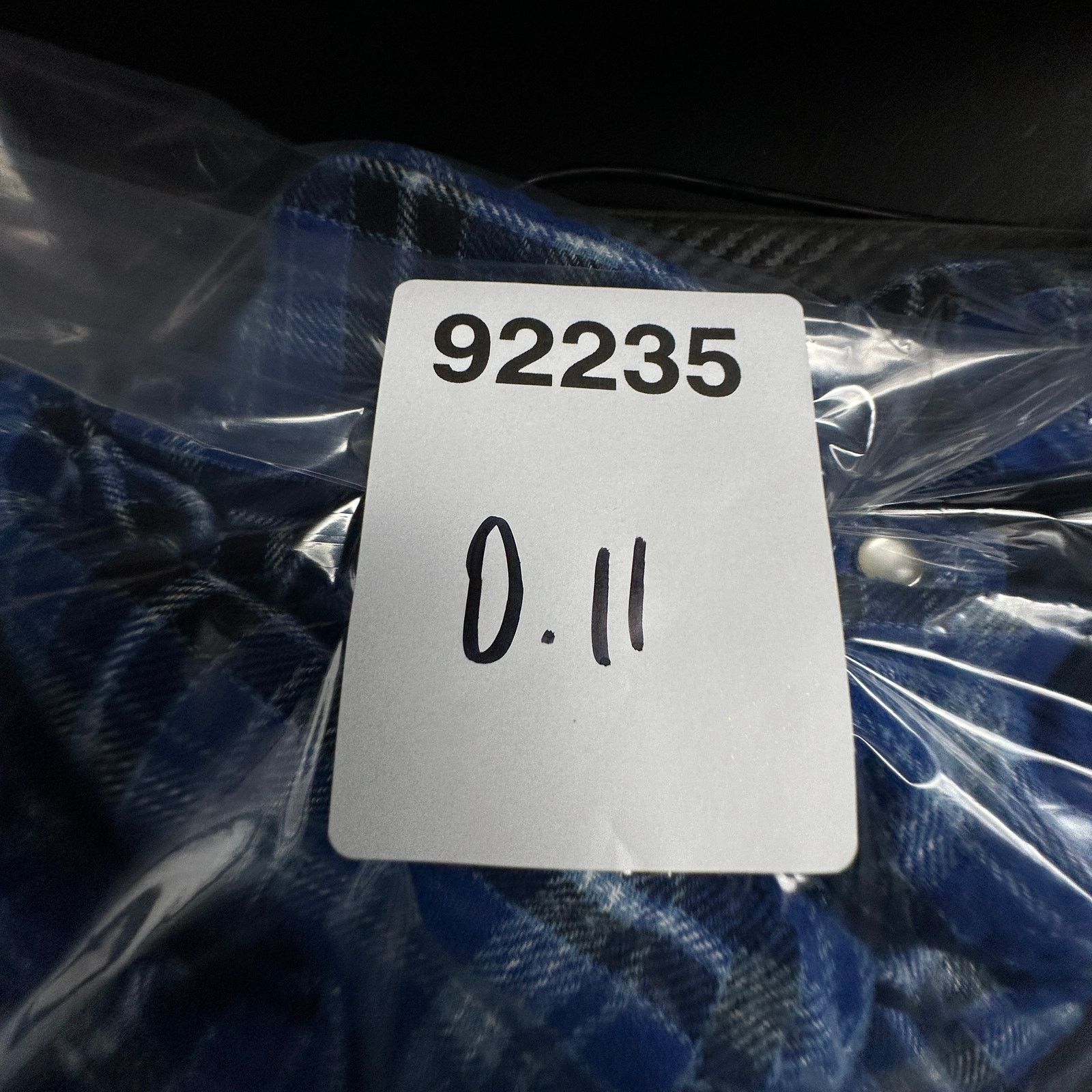 Wrangler Wrangler Pearl Snap Plaid Flannel Shirt Mens XL Blue Black Size US XL / EU 56 / 4 - 8 Thumbnail