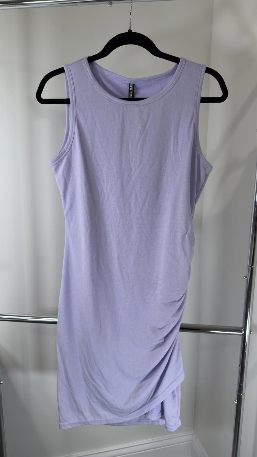 Designer BTBFB Lilac Sleeveless Dress - Stylish & Comfortable Size M / US 6-8 / IT 42-44 - 1 Thumbnail