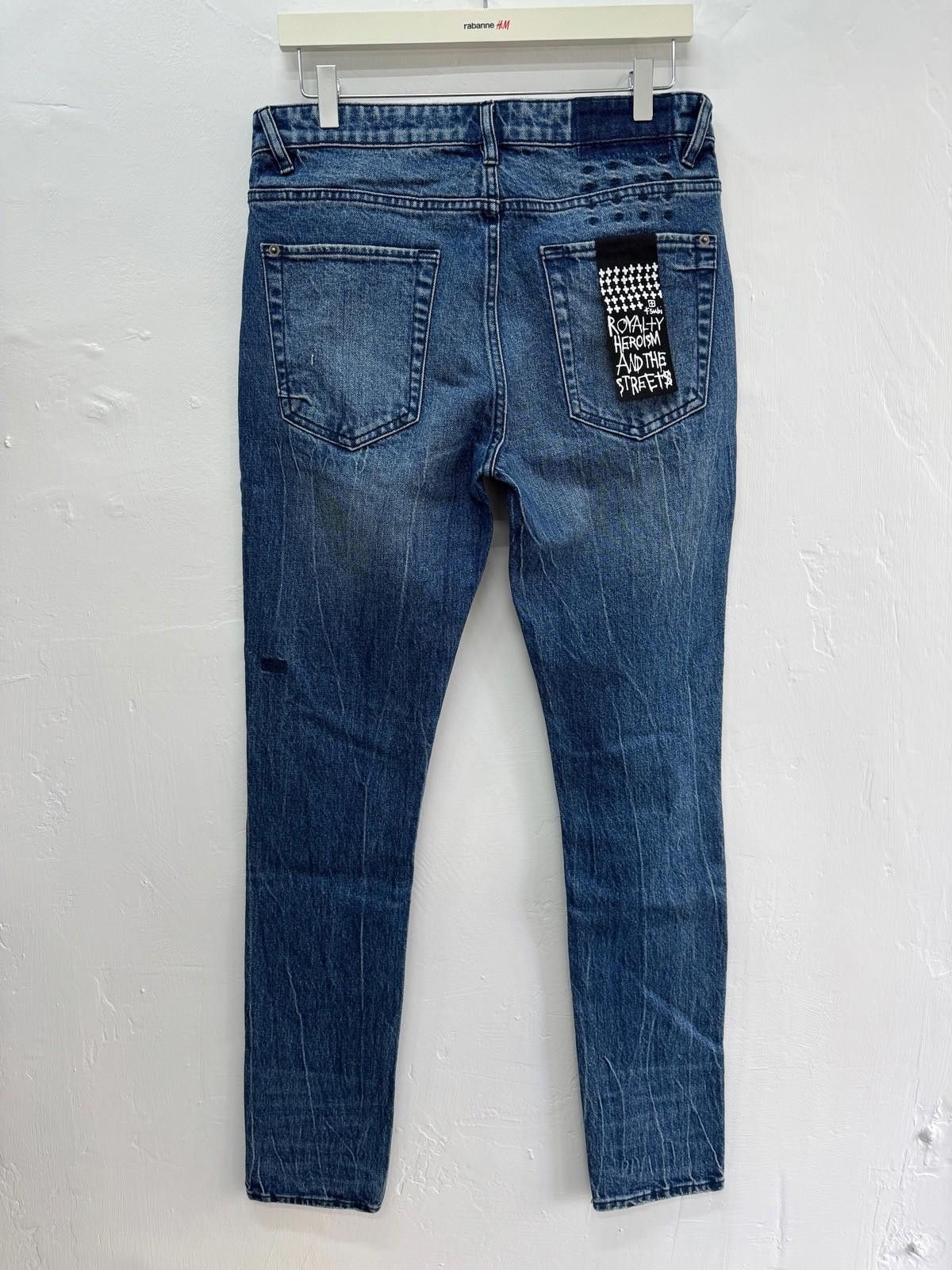 Ksubi new Ksubi mens denim jeans van winkle BLUUU blue patch 32 m Size US 32 / EU 48 - 5 Thumbnail