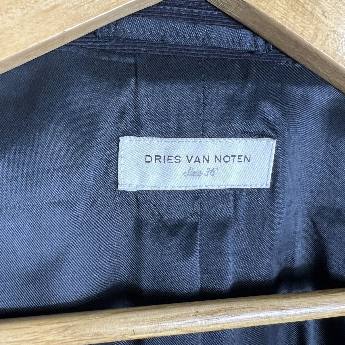 Dries Van Noten 🔥 DRIES VAN NOTEN DOUBLE BREASTED JACKET MADE IN SLOVENIA Size XS / US 0-2 / IT 36-38 - 12 Thumbnail