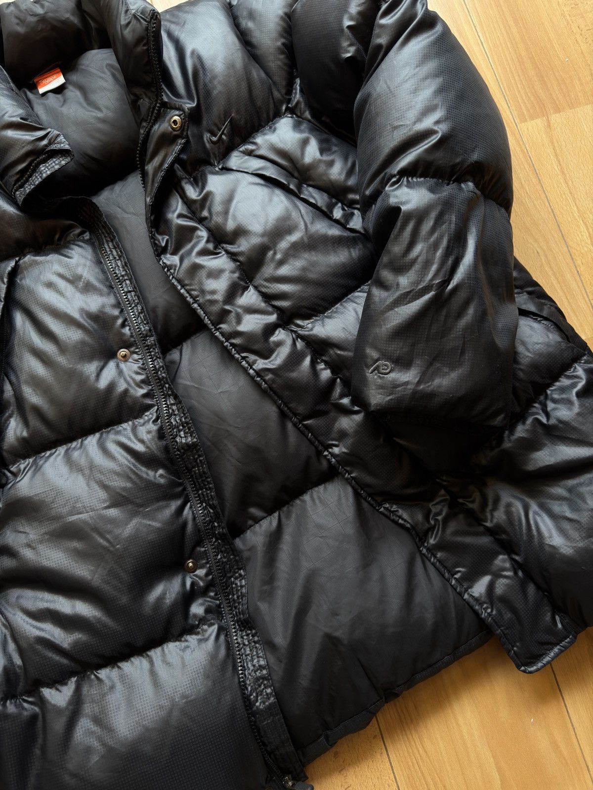 Nike Nike vintage black down jacket puffer Size US L / EU 52-54 / 3 - 14 Thumbnail