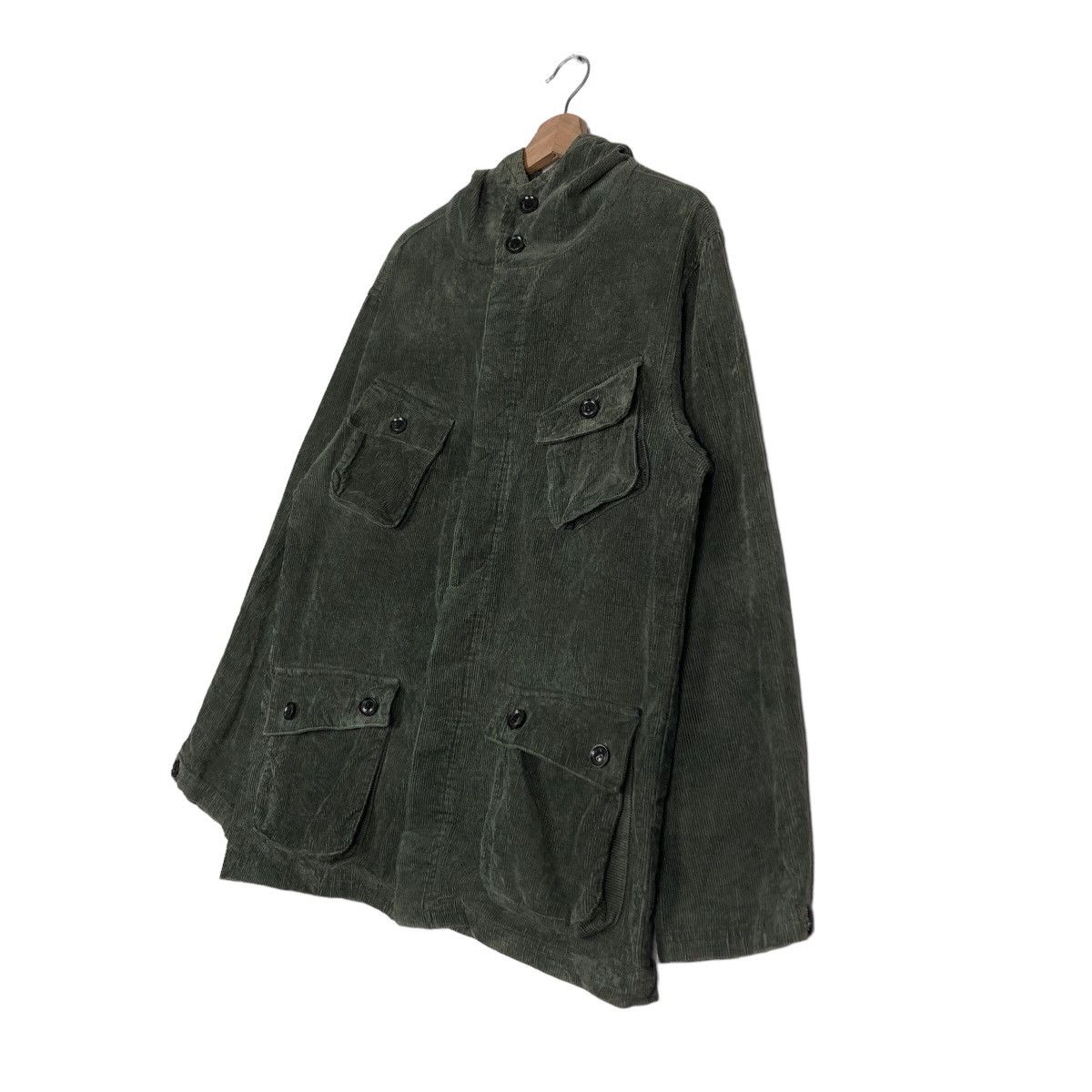 Japanese Brand 🔥Vintage UP Start Japan Cargo Jacket Military Slant Pocket Size US M / EU 48-50 / 2 - 2 Thumbnail
