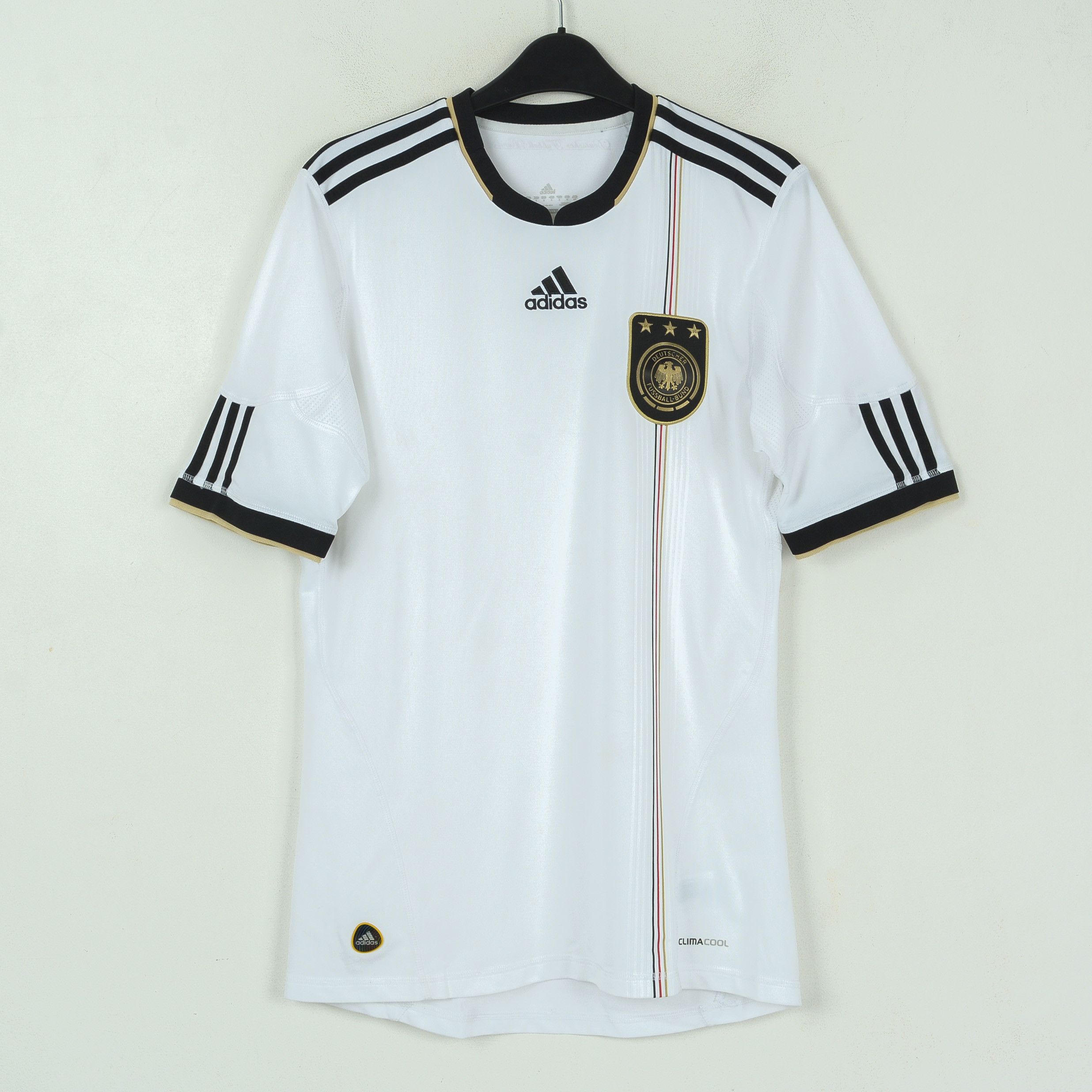 Adidas Germany Mens S Football Soccer Home Jersey Shirt 2010 2011 Size US S / EU 44-46 / 1 - 1 Thumbnail