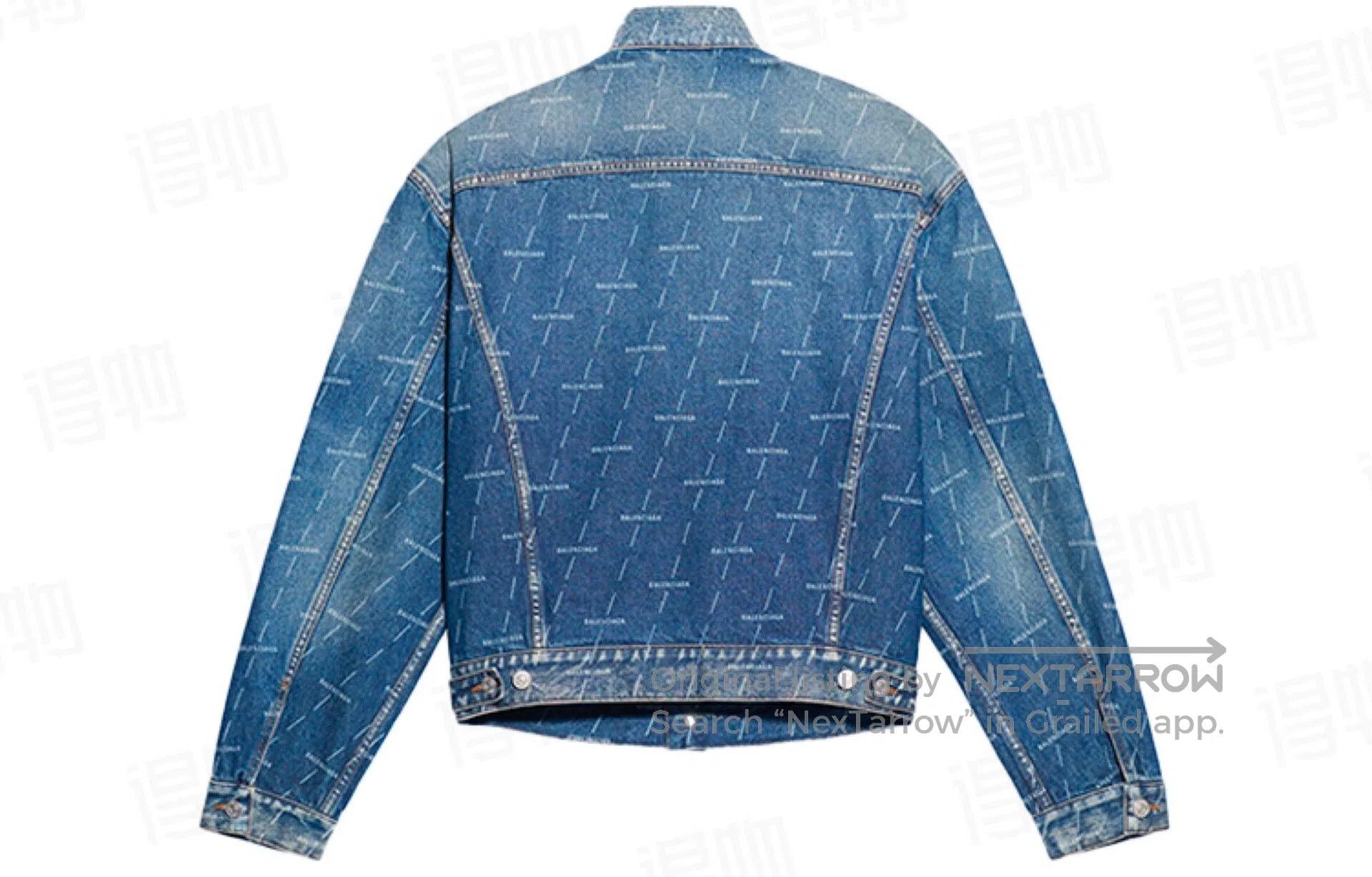 Balenciaga balenciaga logo denim jacket 2021 spring. Size US L / EU 52-54 / 3 - 3 Thumbnail