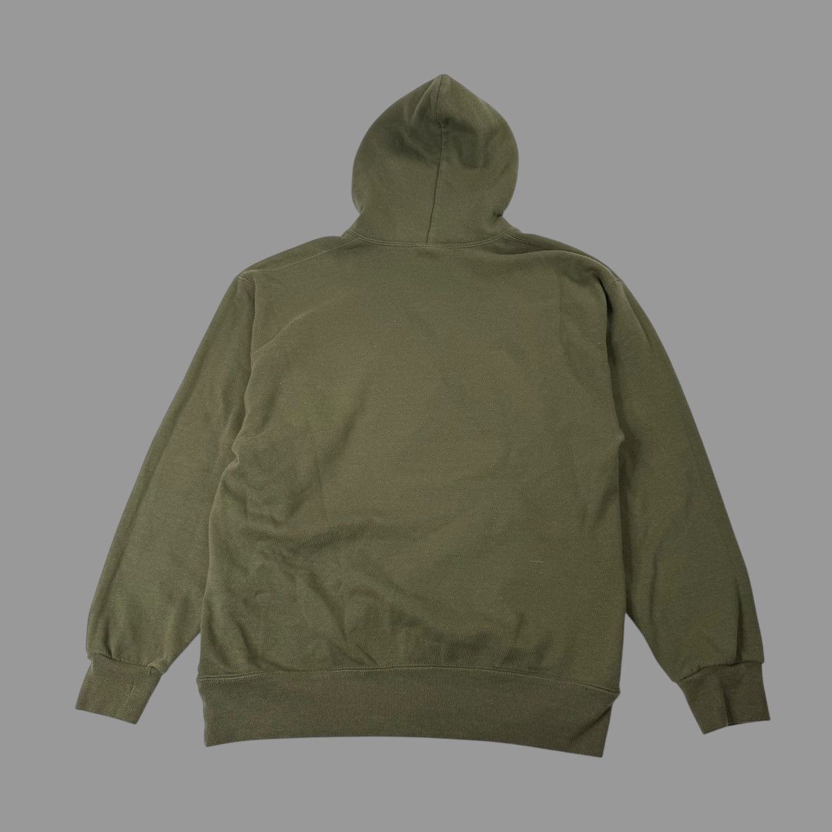 Vintage Vintage U.S. navy olive green hoodie Size US M / EU 48-50 / 2 - 2 Thumbnail