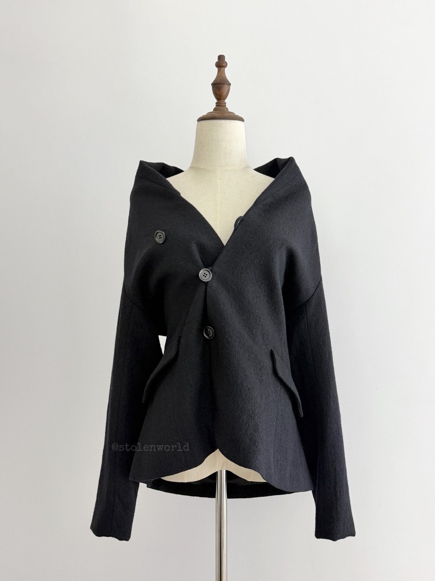 Issey Miyake Issey Miyake Plantation Wool Coat Size M / US 6-8 / IT 42-44 - 1 Thumbnail