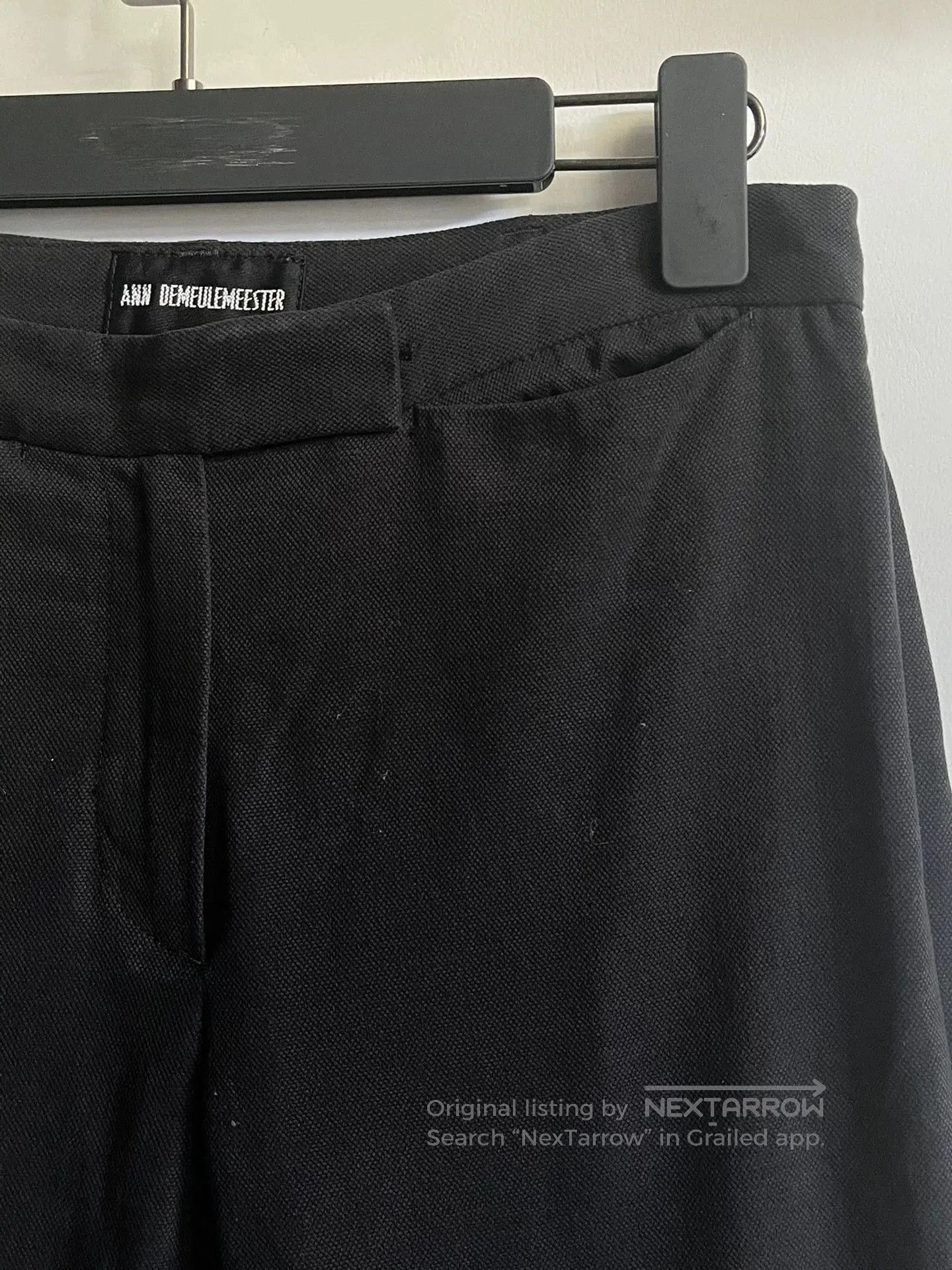 Ann Demeulemeester Ann Demeulemeester Black Riding Pants. Size US 34 / EU 50 - 4 Thumbnail