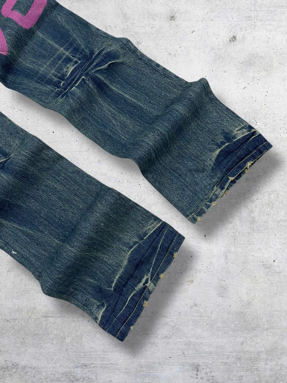 Hysteric Glamour POINT LOMA 1990S JAPAN DESIGNER PEACE&LOVE DAICOCK DENIM Size US 33 - 2 Thumbnail
