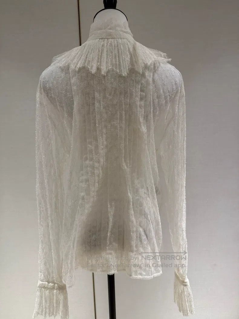 Chanel Chanel 21A spring and summer hollow lace high-necked long Size XS / US 0-2 / IT 36-38 - 2 Thumbnail