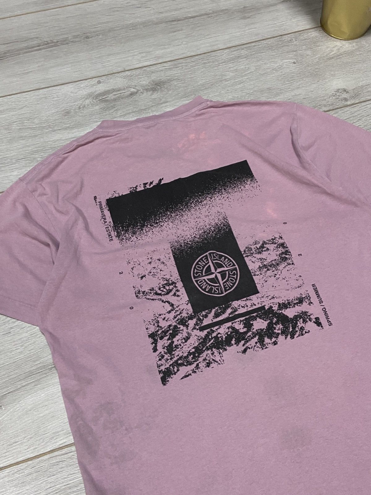 Stone Island Stone Island big logo compass vintage distressed shirt Size US L / EU 52-54 / 3 - 14 Thumbnail