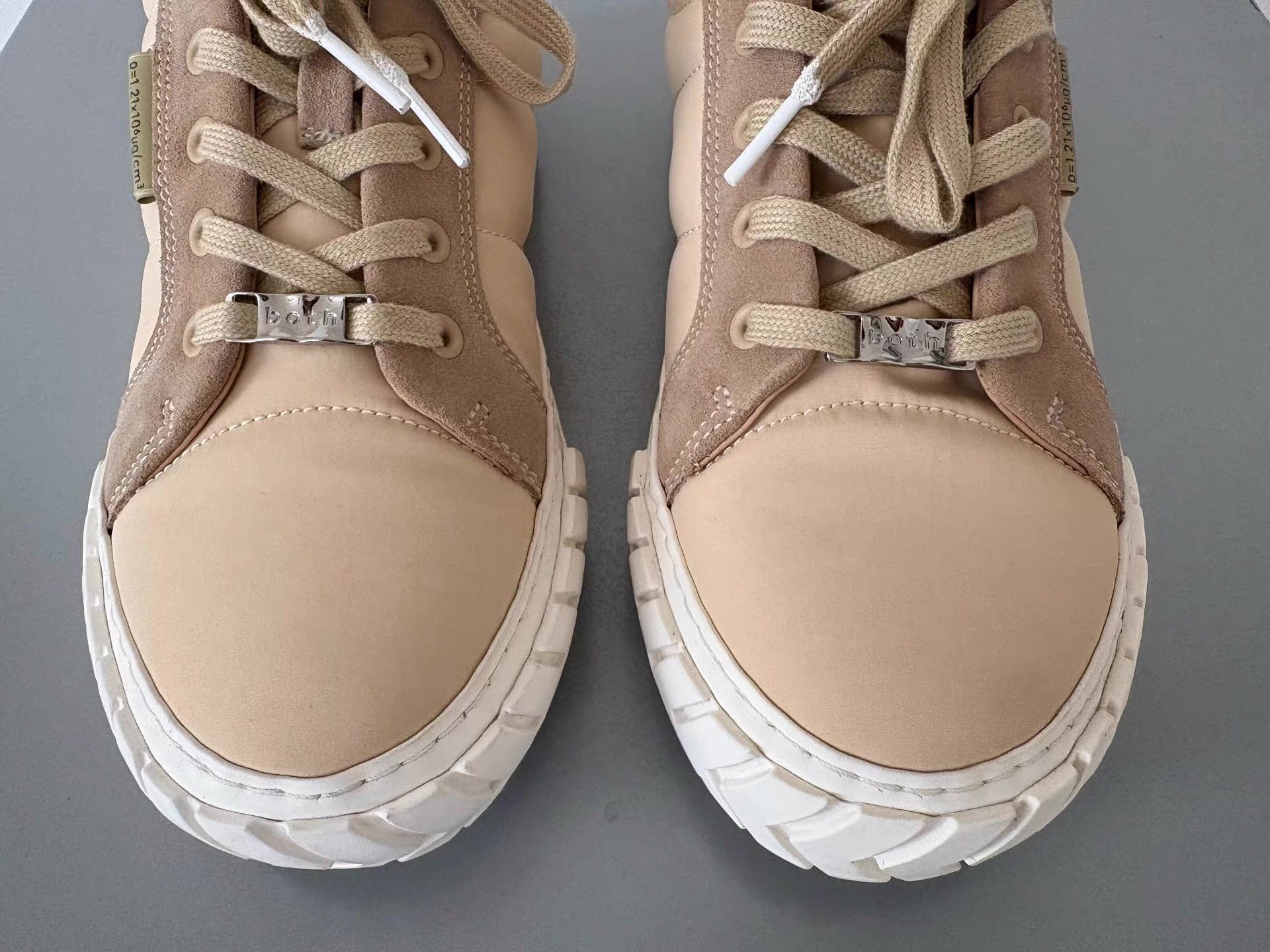 Both Both Men's Fleece-Lined Suede Panel Sneakers Ｑ21 Size US 9.5 / EU 42-43 - 5 Thumbnail