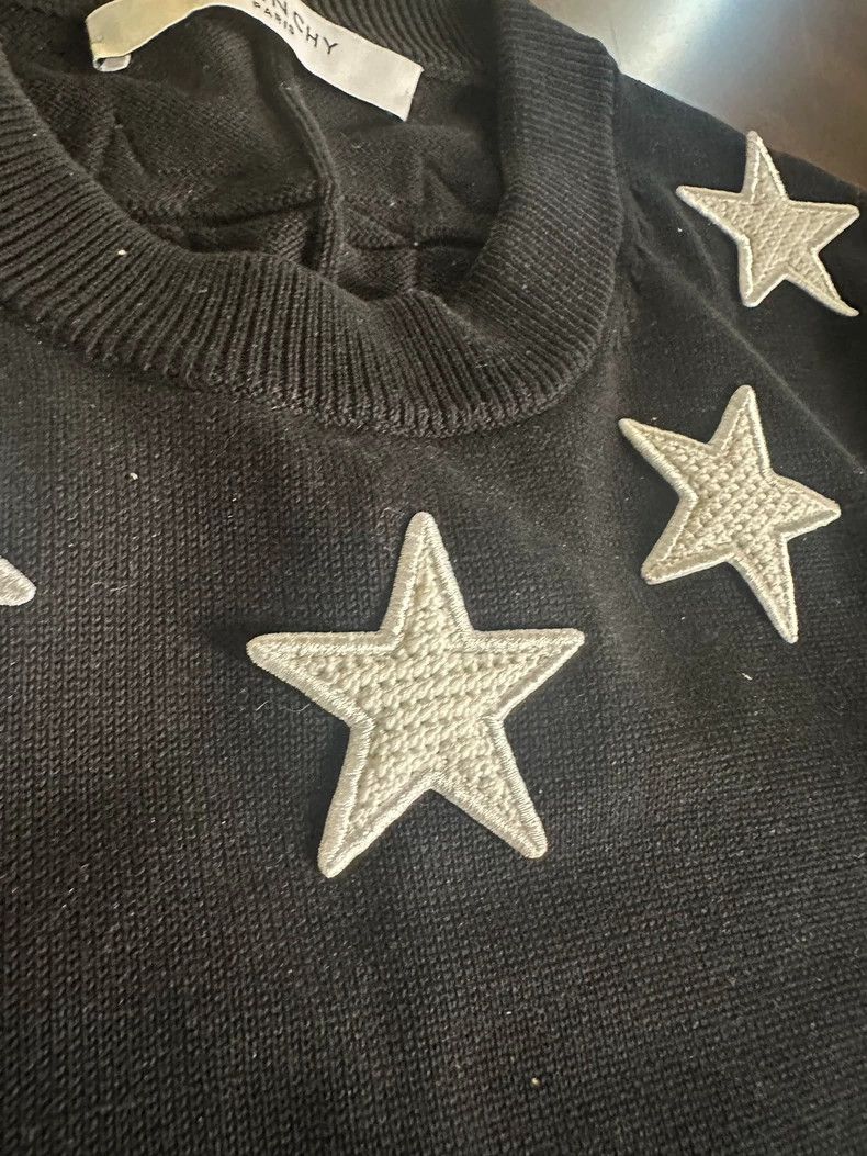 Givenchy Givenchy Men's Classic Five-Star Knitwear Size XS Size US XS / EU 42 / 0 - 2 Thumbnail