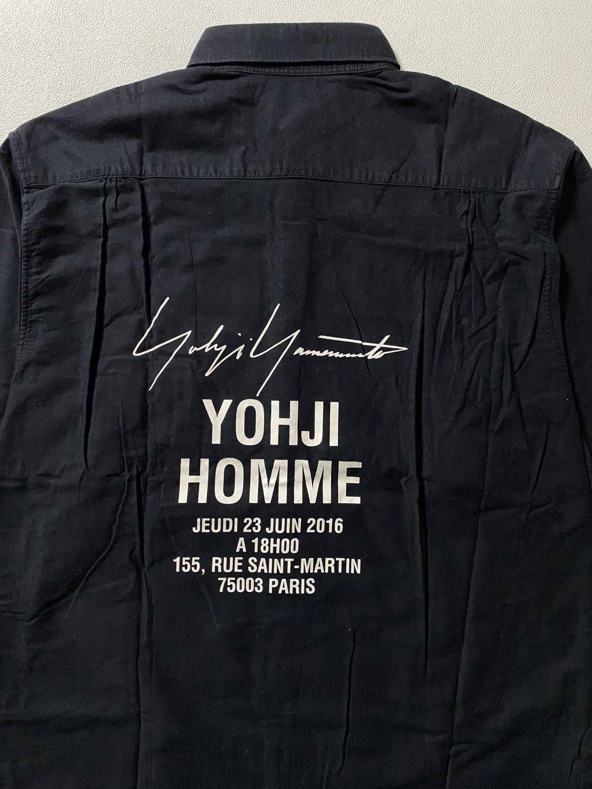 Yohji Yamamoto 💎Yohji Yamamoto Pour Homme staff shirts Size US M / EU 48-50 / 2 - 4 Thumbnail