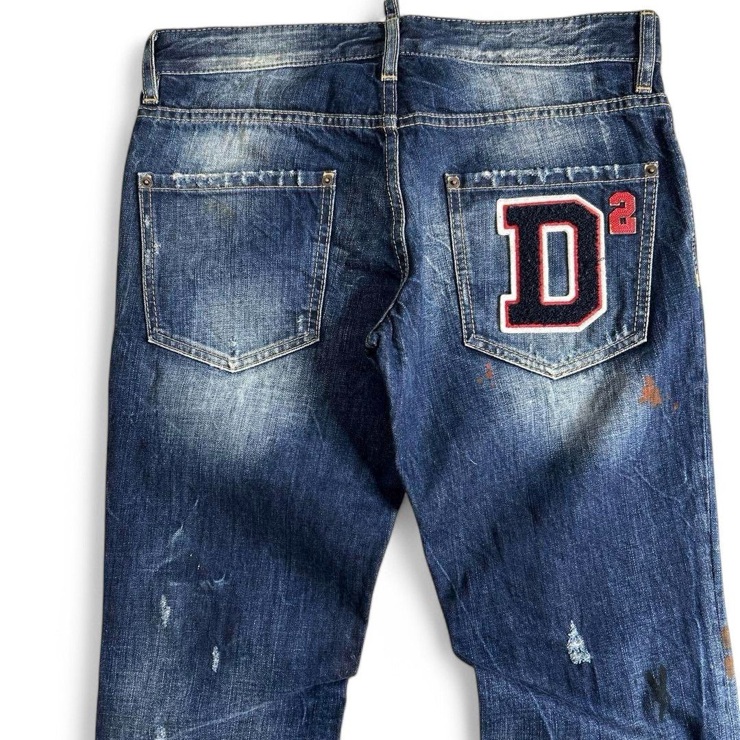 Dsquared2 Dsquared2 - 32 Painter Denim Straight Embroidered Vintage Size US 32 / EU 48 - 2 Thumbnail