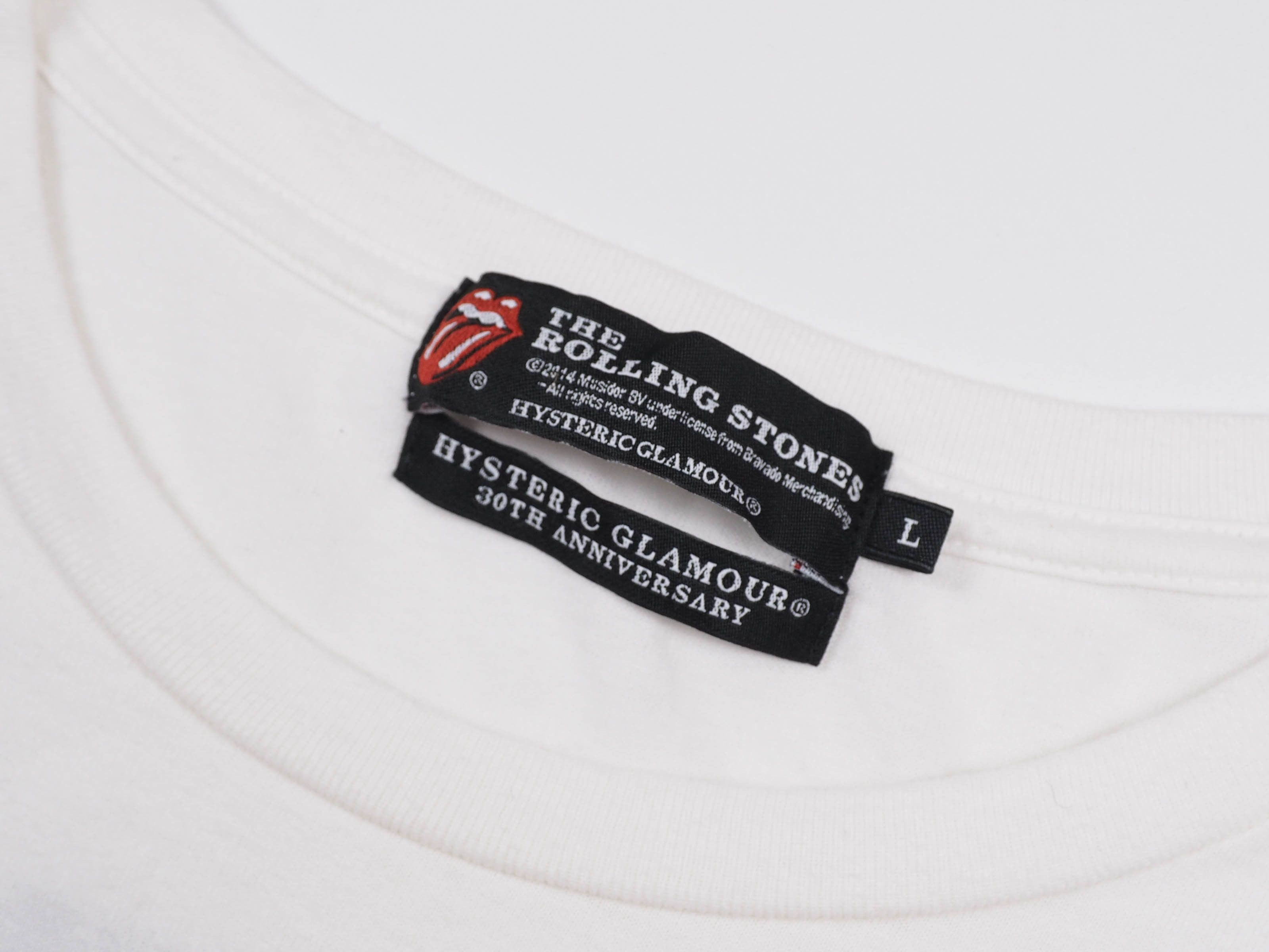 Hysteric Glamour Hysteric glamour x the Rolling Stones tee Size US L / EU 52-54 / 3 - 8 Thumbnail