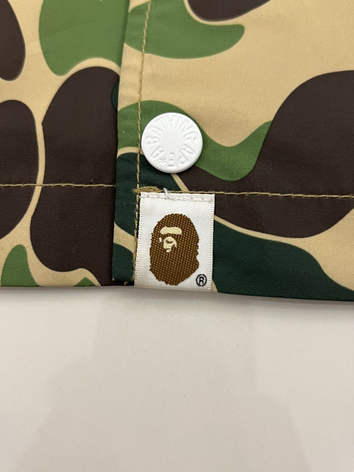 Bape ABC Camo Relaxed Coach Jacket FW19 Size US L / EU 52-54 / 3 - 10 Thumbnail