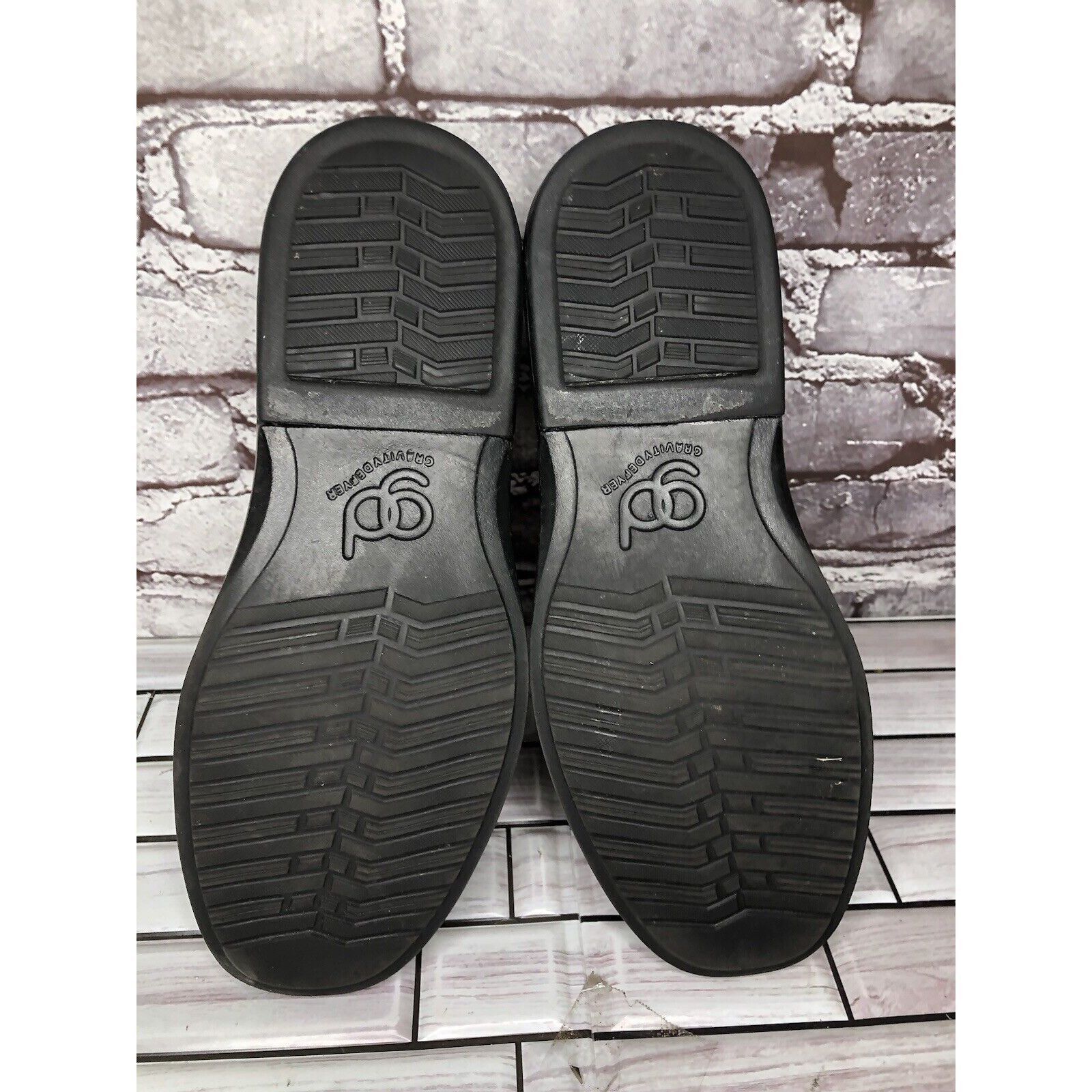 Other Gravity Defyer Ludvig Brown Leather Slip On Loafers Shoes Me Size US 8 / EU 41 - 7 Thumbnail
