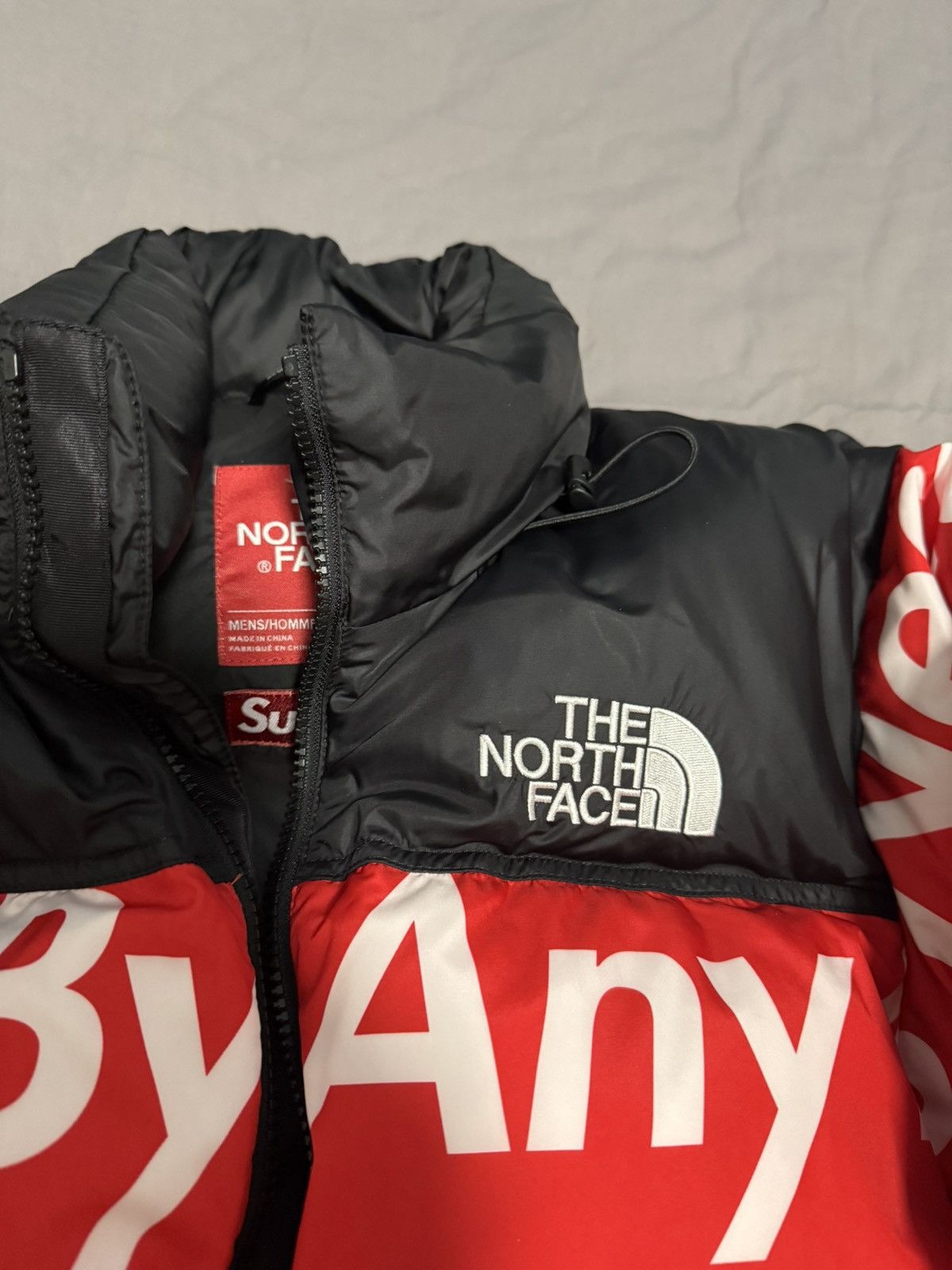 Supreme × The North Face Supreme tnf north face red bamn by any means nuptse jacket Size US S / EU 44-46 / 1 - 4 Thumbnail