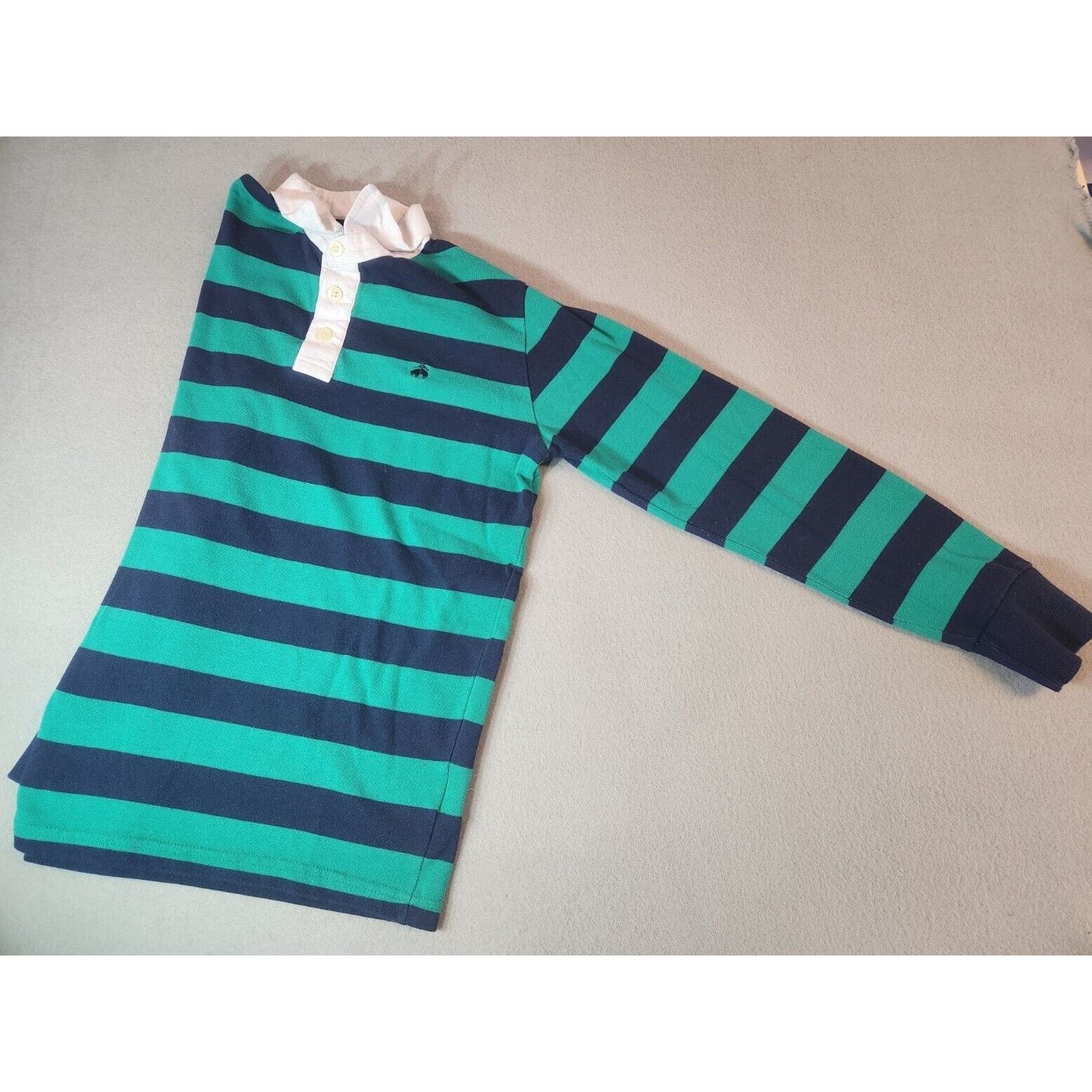 Brooks Brothers Brooks Brothers Rugby Polo Shirt Men's Striped Long Sleeve Size US M / EU 48-50 / 2 - 5 Thumbnail