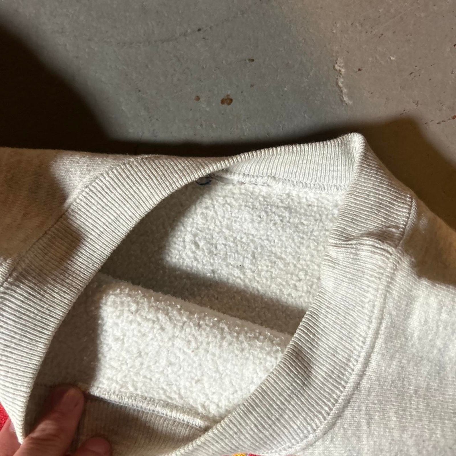 Champion 90s heather grey iowa state pullover crewneck sweater Size US L / EU 52-54 / 3 - 3 Thumbnail