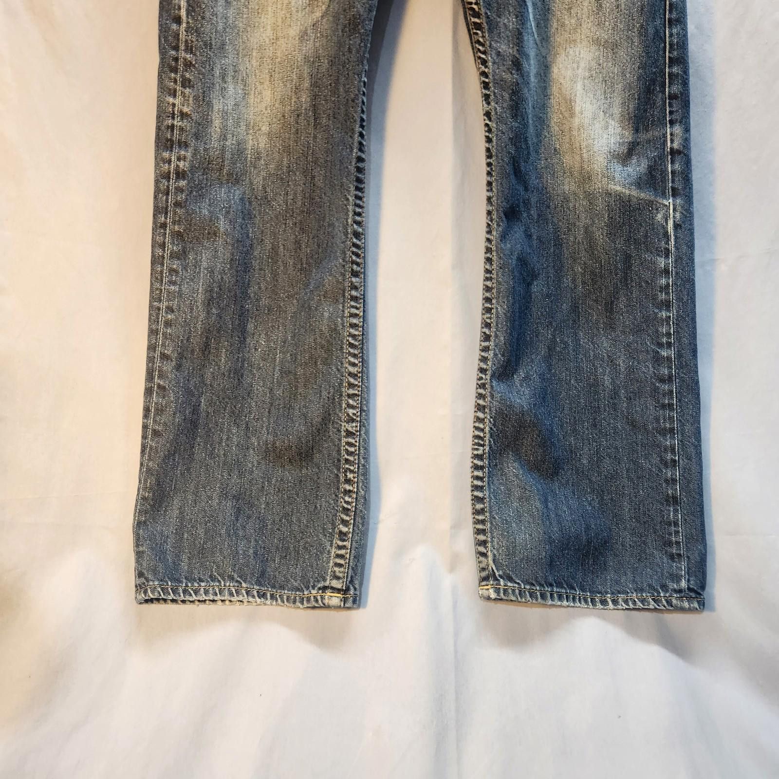 True Religion True Religion Blue Jeans Straight Leg Size 36 Size US 36 / EU 52 - 2 Thumbnail