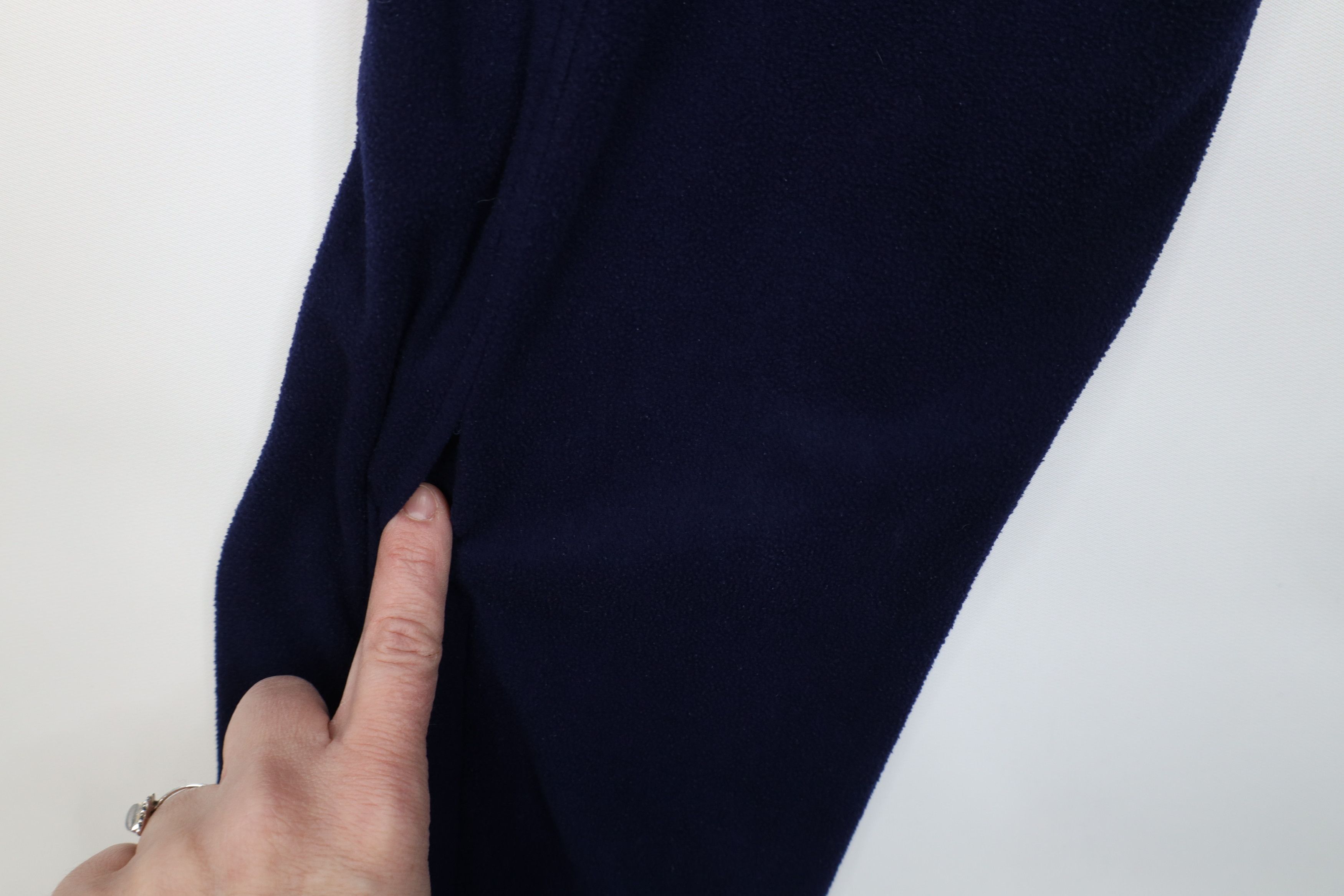 Vintage Vintage 90s Streetwear Fleece Sweatpants Joggers Pants Blue Size US 36 / EU 52 - 7 Thumbnail