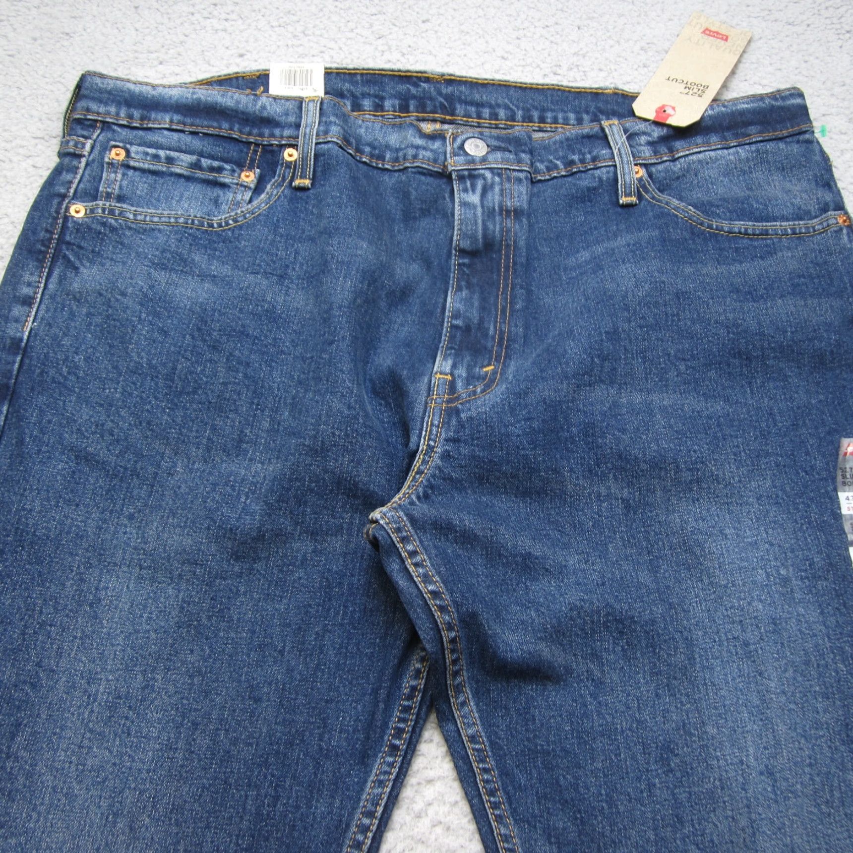 Levi's VINTAGE Levi's 517 Jeans Mens 42x32 Blue Bootcut USA Made Cowboy Cut Stretch Denim Size US 42 / EU 58 - 2 Thumbnail