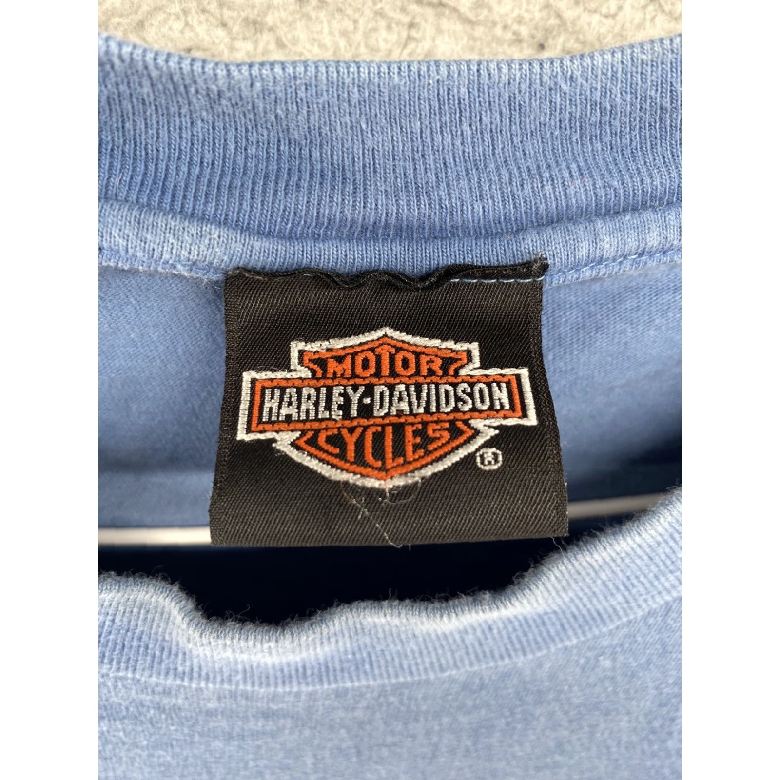 Harley Davidson VINTAGE Harley-Davidson Wisconsin State Rally HOG Shirt Mens 2XL Blue 90s T-Shirt Crew Neck Size US XXL / EU 58 / 5 - 3 Thumbnail