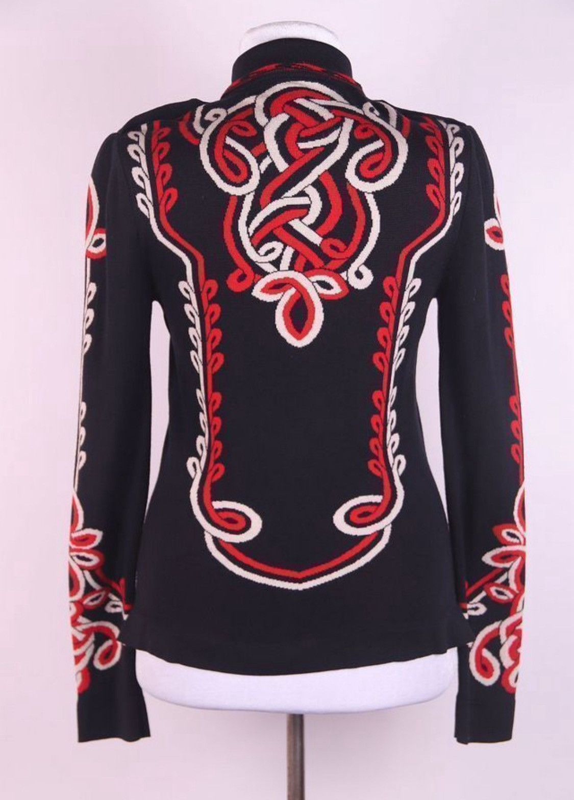 Alexander McQueen Alexander McQueen Military Wool Cardigan Sweater Size S / US 4 / IT 40 - 2 Thumbnail