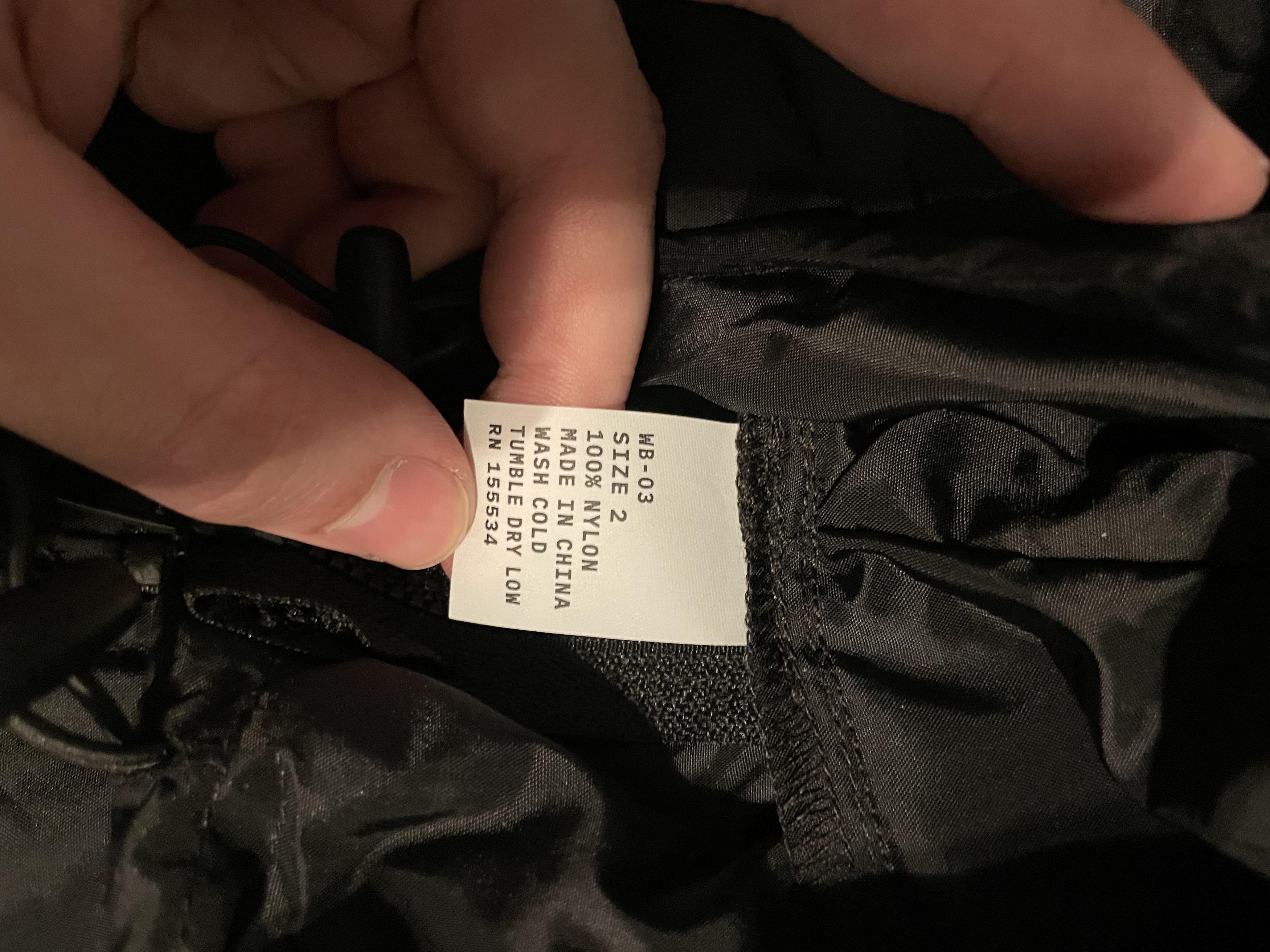 Yeezy Yeezy WB-03 in black, size 2 Size US M / EU 48-50 / 2 - 2 Thumbnail
