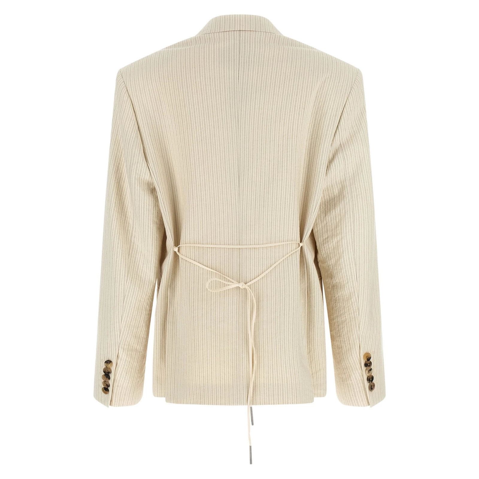 Dries Van Noten Dries Van Noten Bosea Bis Beige Blazer Jacket New & Authenti Size S / US 4 / IT 40 - 2 Thumbnail