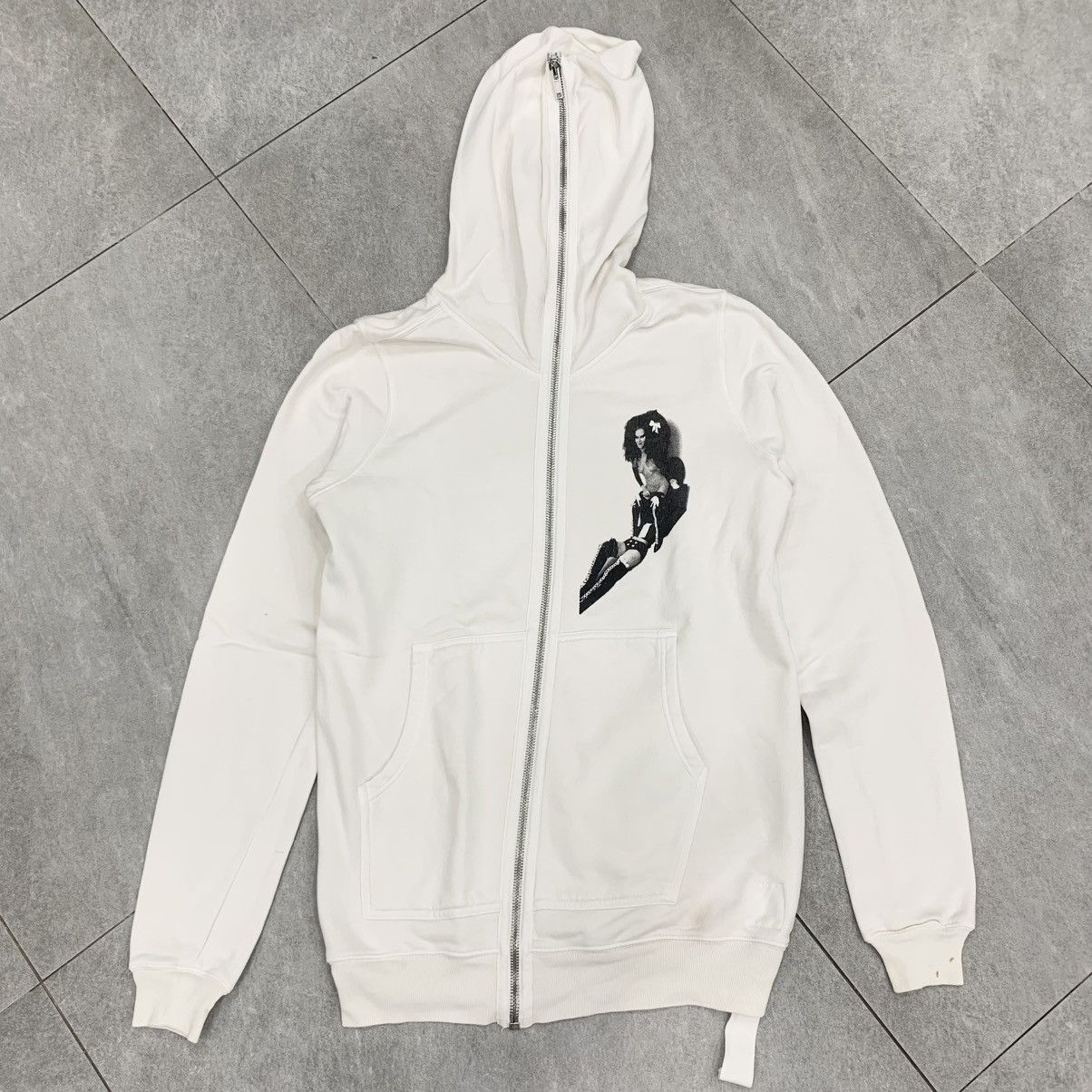 Rick Owens Drkshdw RARE Rick Owens Gimp Hoodie Size US S / EU 44-46 / 1 - 1 Thumbnail