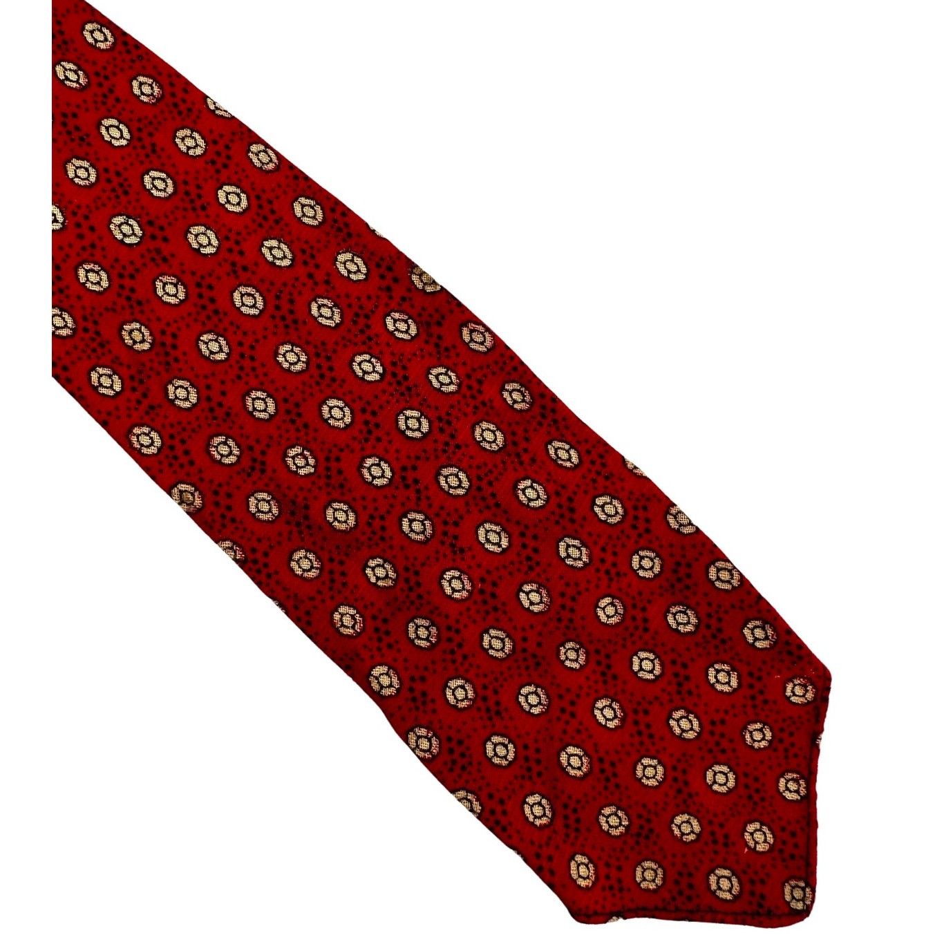 Vintage Vintage Unlined Saks Fifth Ave Princeton Silk Necktie Size ONE SIZE - 2 Thumbnail