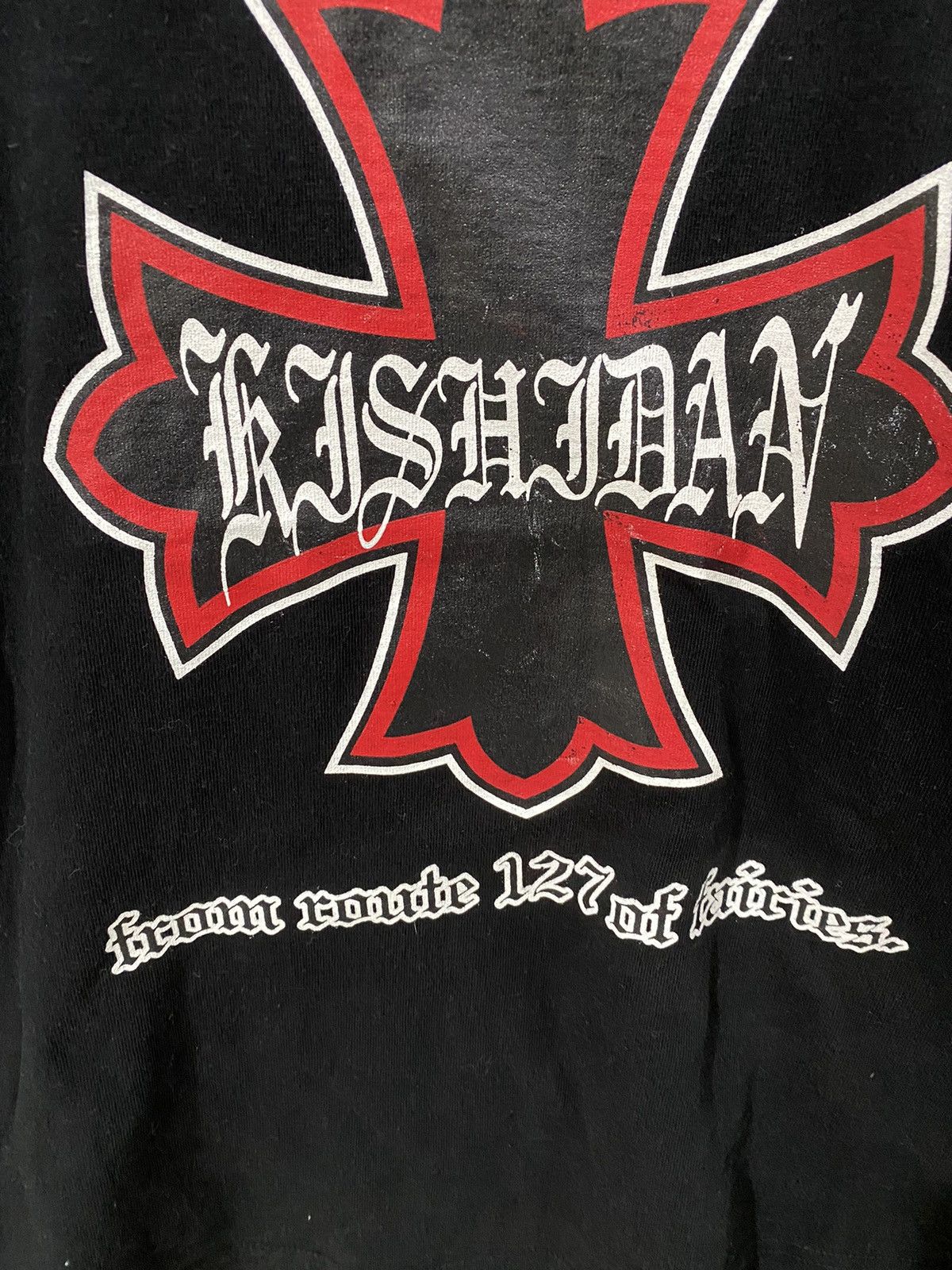 A&G Rock 1990s Kishidane Japan Fire Flame rock shirt Size S / US 4 / IT 40 - 5 Thumbnail