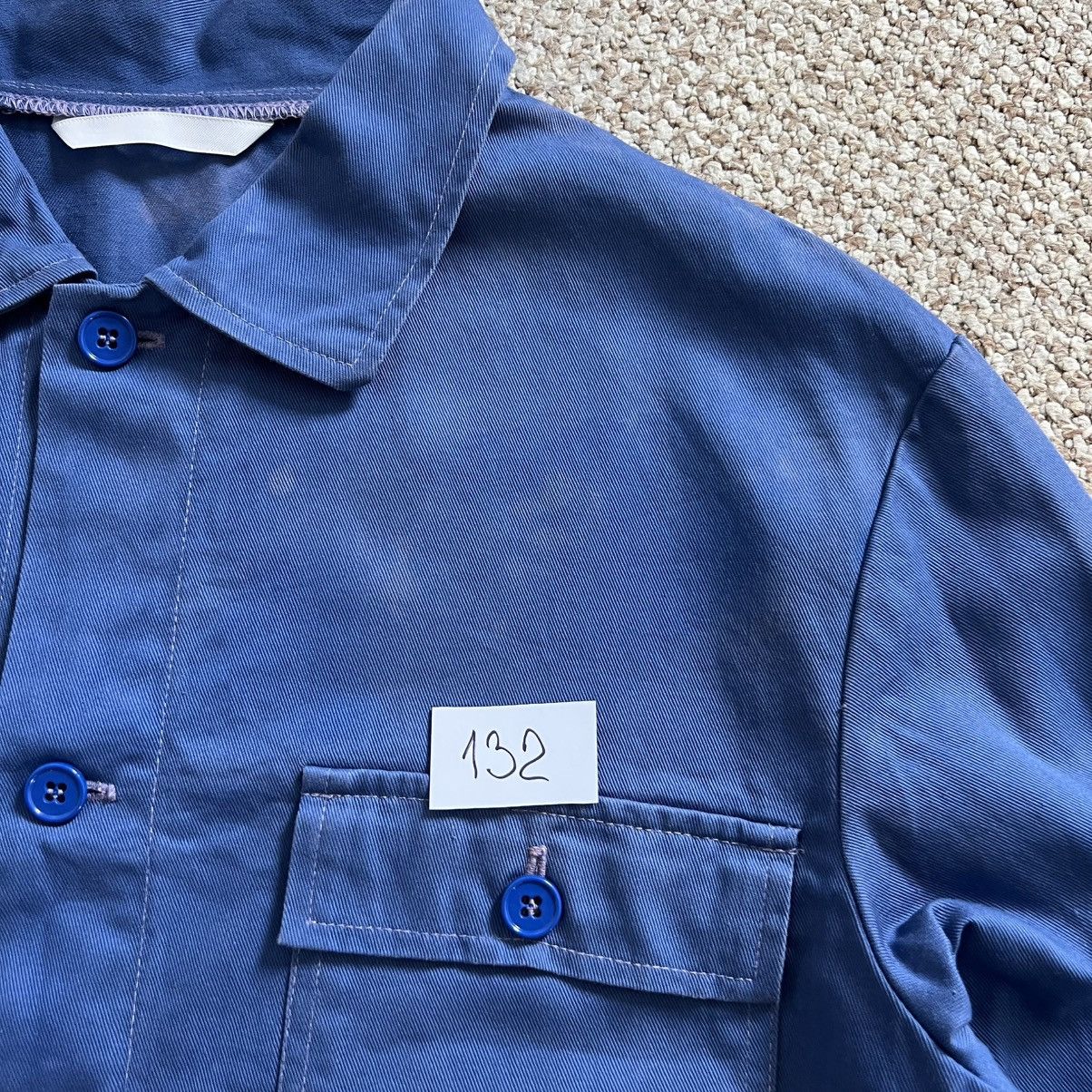 Vintage French faded works jacket Size US L / EU 52-54 / 3 - 7 Thumbnail