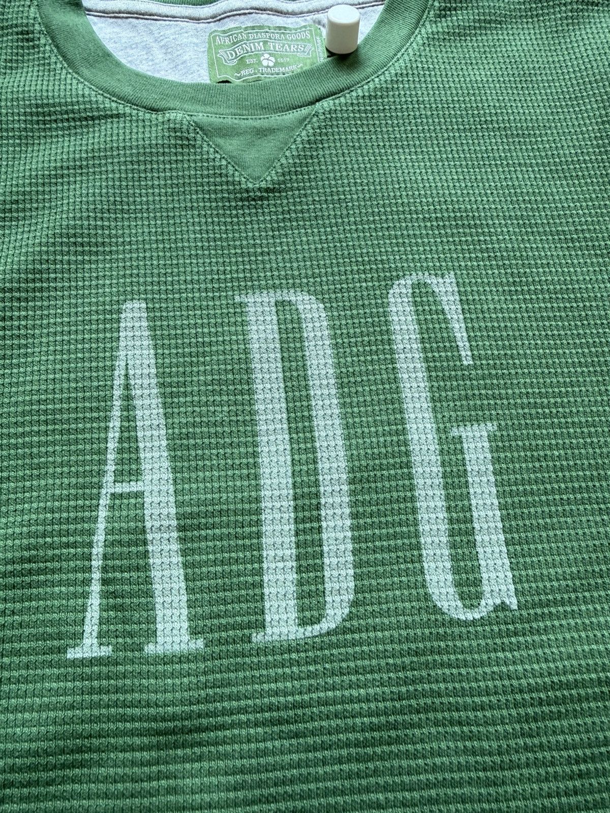 DENIM TEARS Denim Tears ADG Inc. Thermal Green Medium Size US M / EU 48-50 / 2 - 1 Thumbnail