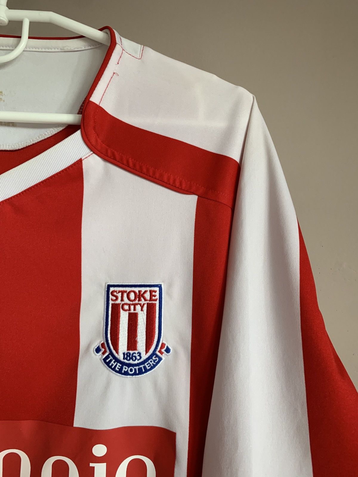 Le Coq Sportif × Vintage Stoke City Home Football Shirt Le Coq Sportif Vintage Jersey Size US XL / EU 56 / 4 - 4 Thumbnail