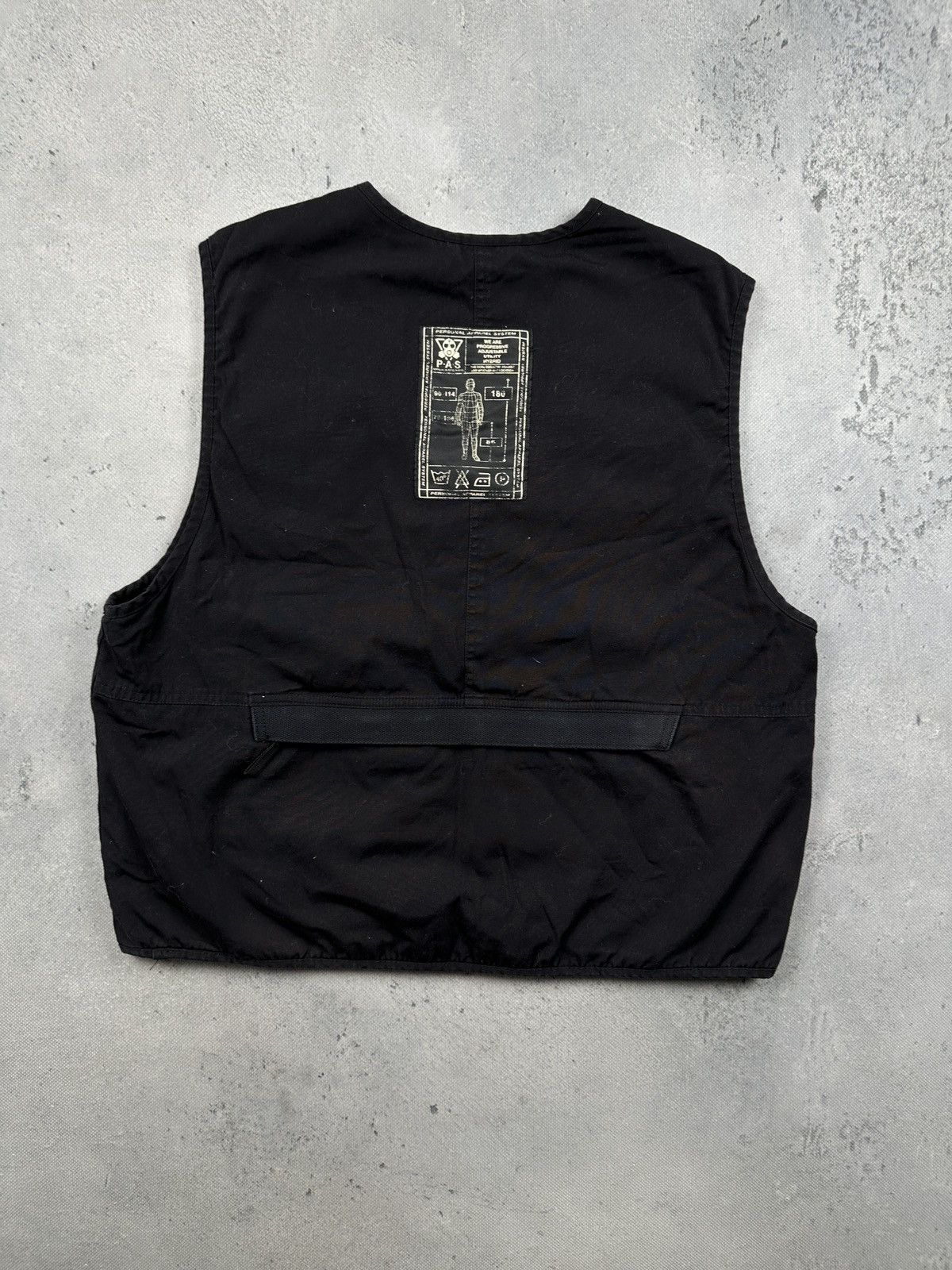 Vintage PAS Personal Apparel System Tactical Utility Vest Gorpcore Size US M / EU 48-50 / 2 - 2 Thumbnail