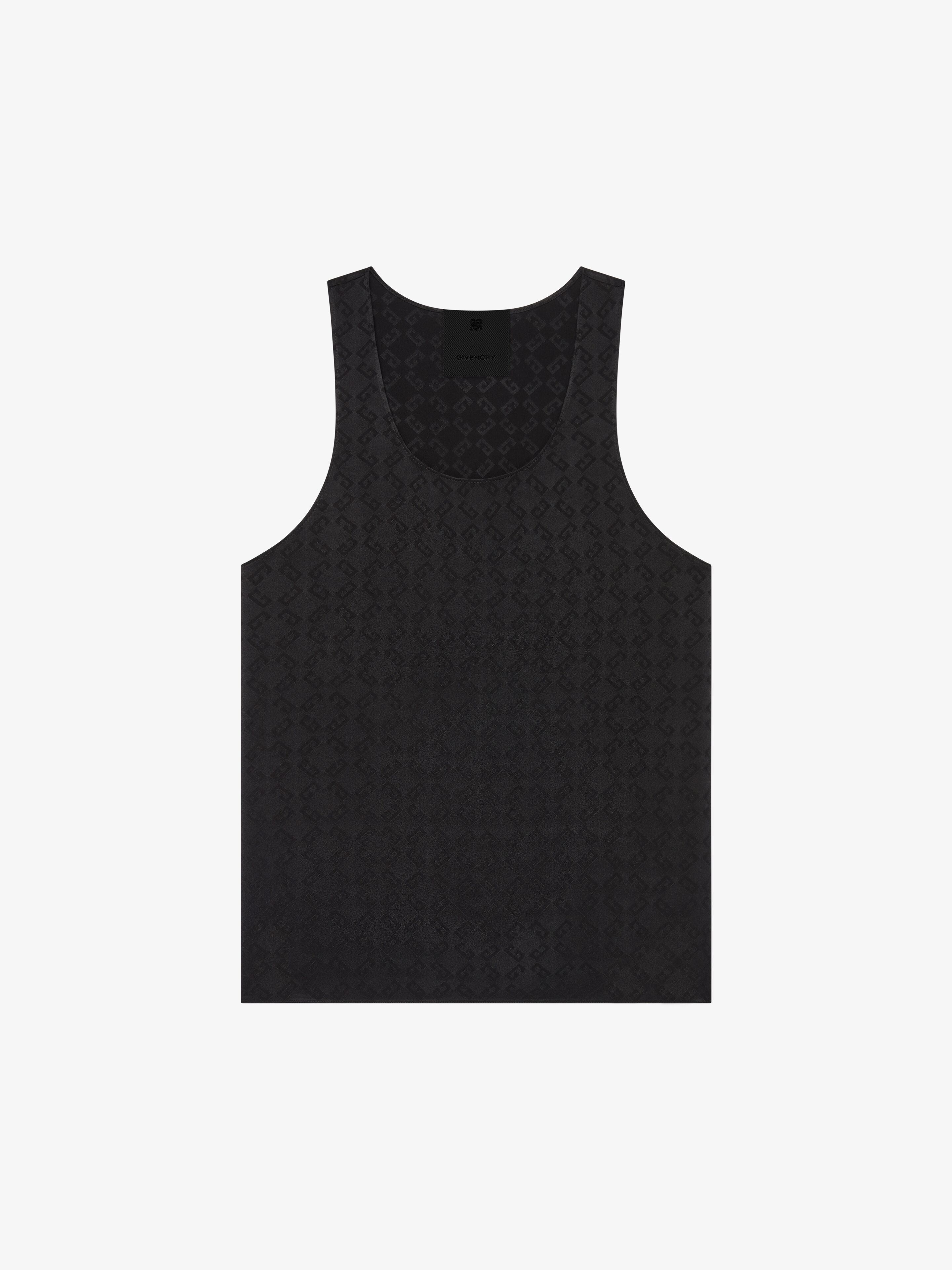 o1srvl11e0725 Tank Top in Black